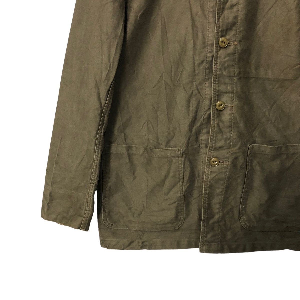 Issey Miyake Vintage Ships Button Ups Parka Jacket Made in Japan Size US L / EU 52-54 / 3 - 3 Thumbnail