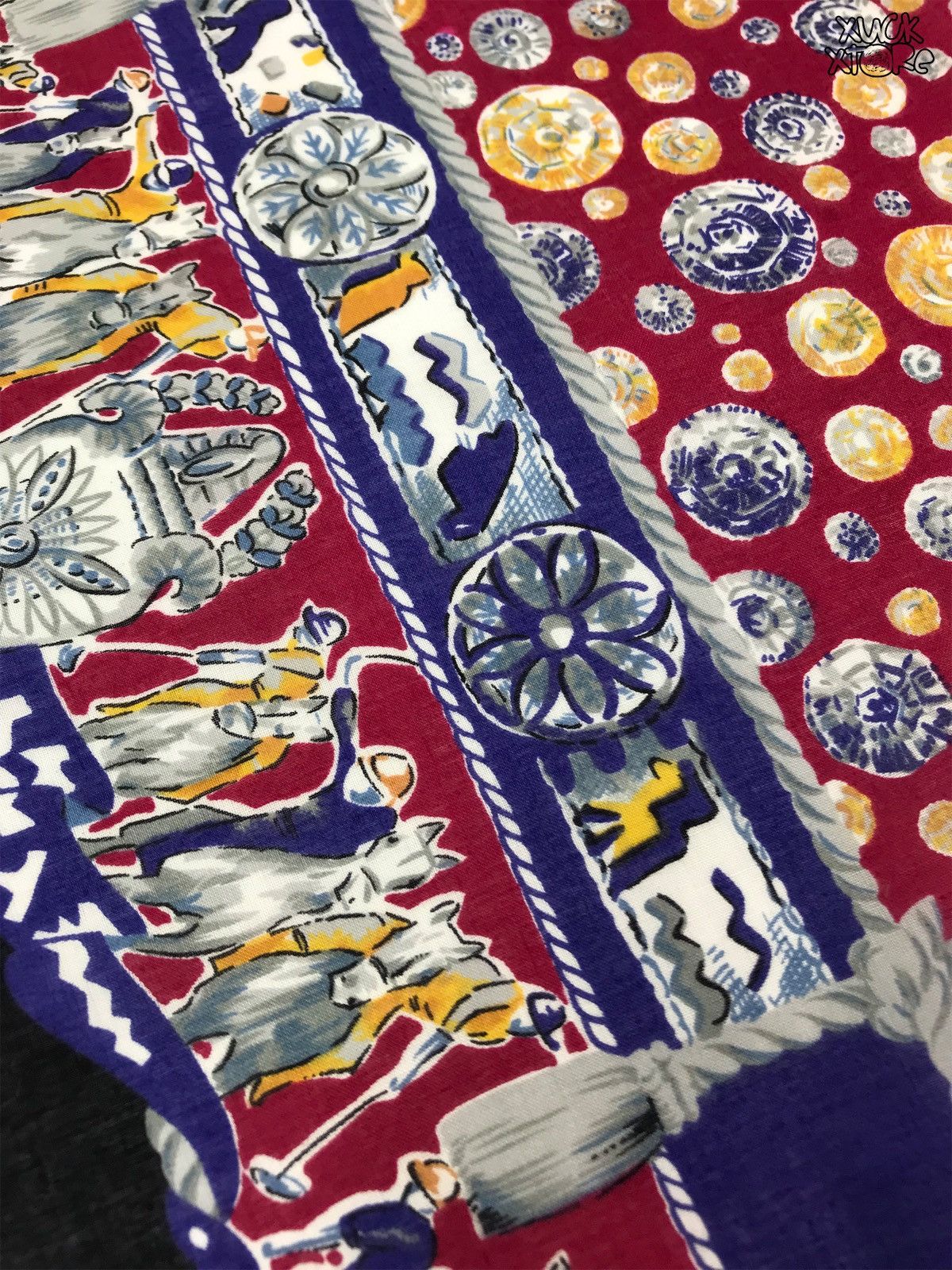 Vintage Royal Polo Sports Club Handkerchief / Bandana / Neckerchief Size ONE SIZE - 6 Thumbnail