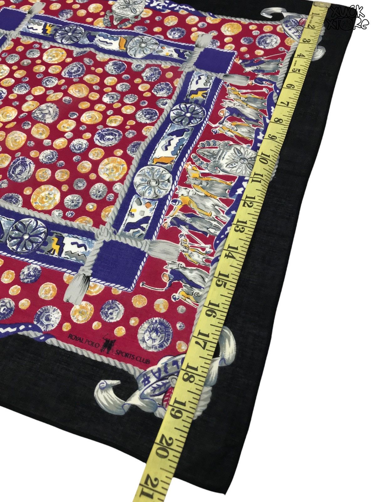 Vintage Royal Polo Sports Club Handkerchief / Bandana / Neckerchief Size ONE SIZE - 4 Thumbnail