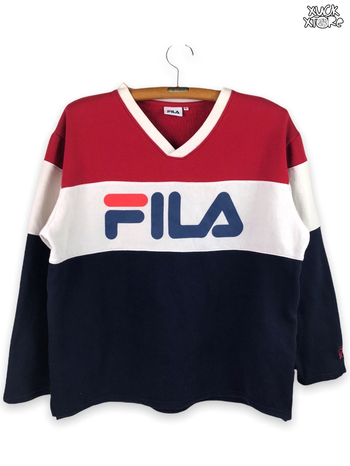 Fila 🔥RARE🔥 FILA SWEATSHIRT Size US L / EU 52-54 / 3 - 13 Thumbnail