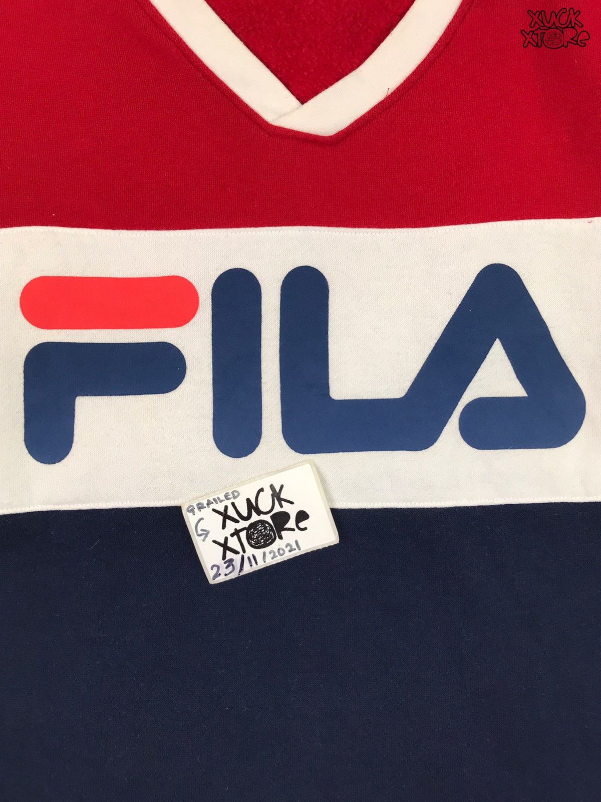 Fila 🔥RARE🔥 FILA SWEATSHIRT Size US L / EU 52-54 / 3 - 15 Thumbnail