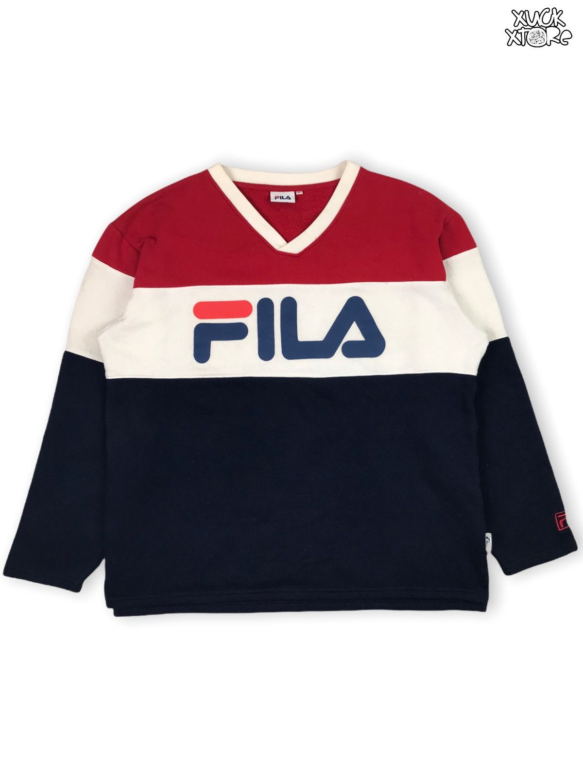 Fila 🔥RARE🔥 FILA SWEATSHIRT Size US L / EU 52-54 / 3 - 1 Thumbnail