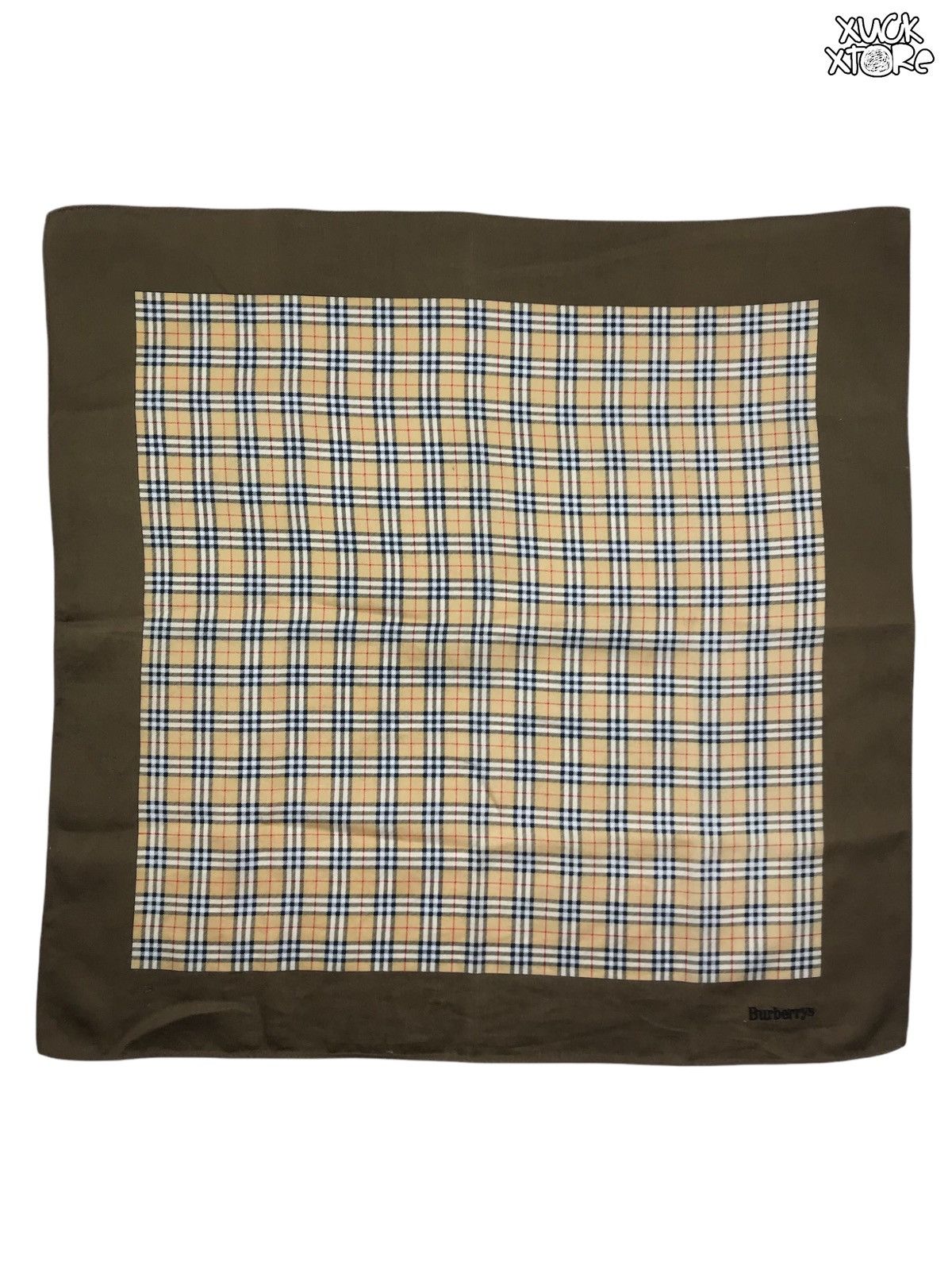 Burberry Vintage Burberry Handkerchief / Bandana / Neckerchief Size ONE SIZE - 2 Thumbnail