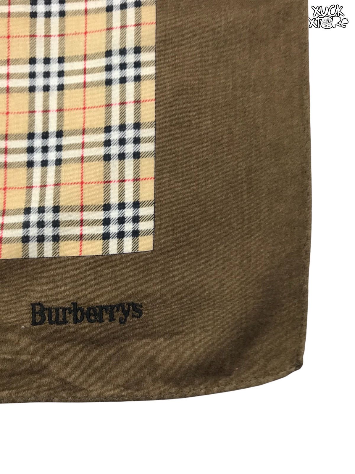 Burberry Vintage Burberry Handkerchief / Bandana / Neckerchief Size ONE SIZE - 3 Thumbnail