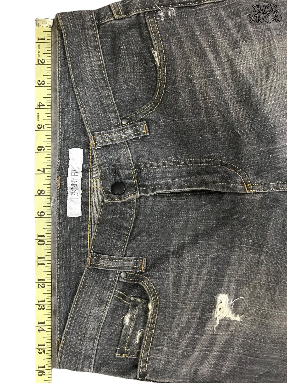 Uniqlo Vintage Distressed UNIQLO SkinnyFit 31 Size US 31 - 5 Thumbnail