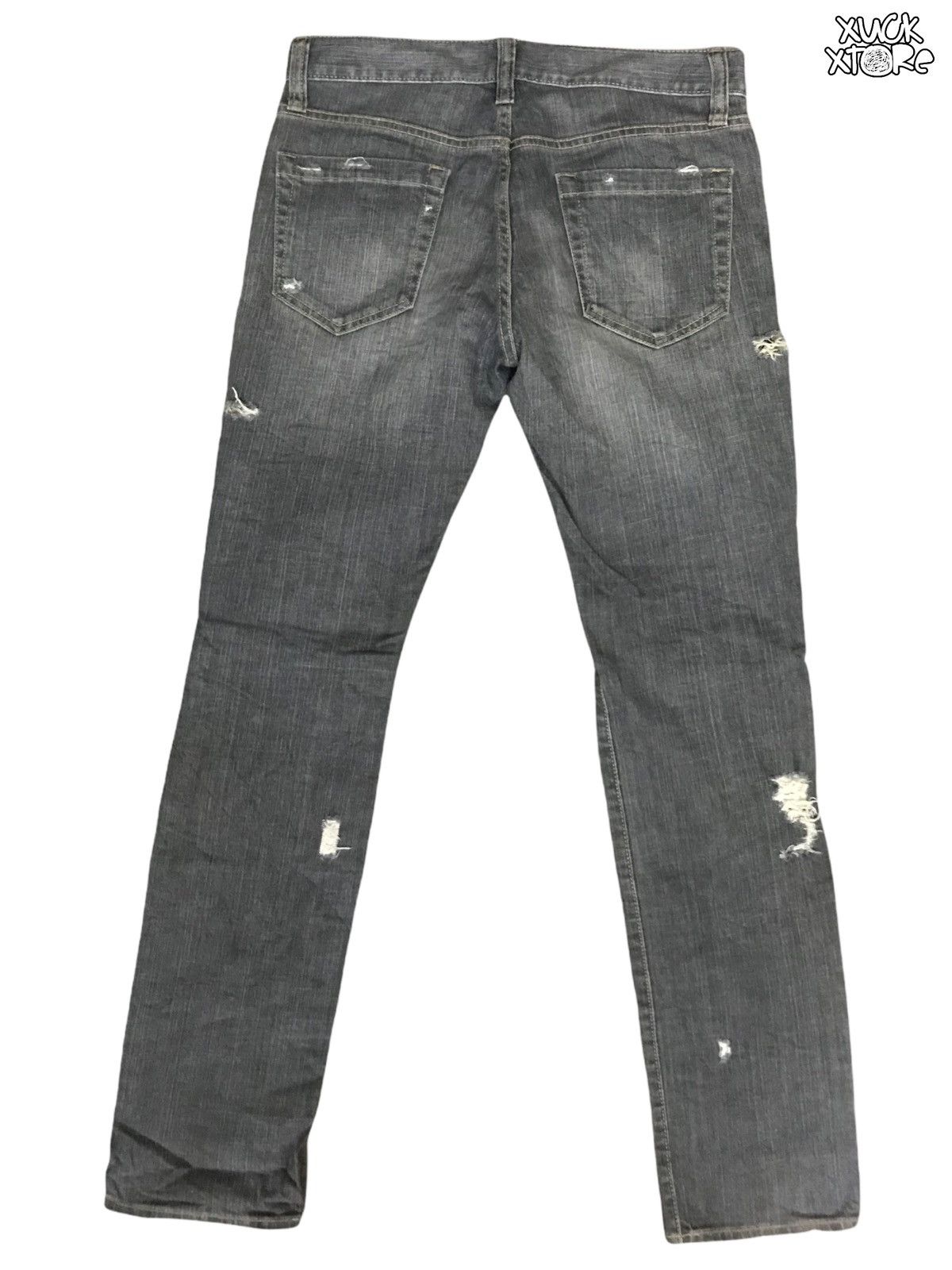Uniqlo Vintage Distressed UNIQLO SkinnyFit 31 Size US 31 - 2 Thumbnail