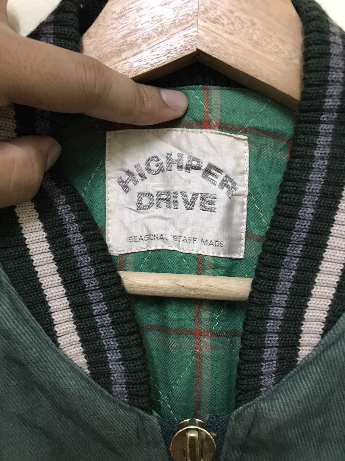 Japanese Brand Vintage Japan Highper Drive Bomber Jacket Size US M / EU 48-50 / 2 - 18 Thumbnail