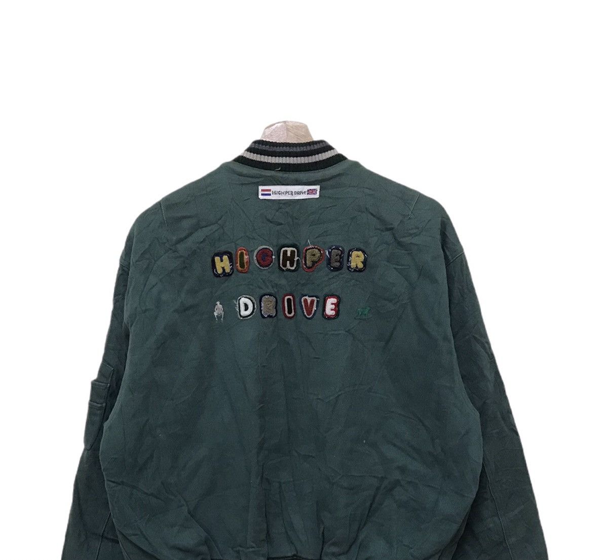Japanese Brand Vintage Japan Highper Drive Bomber Jacket Size US M / EU 48-50 / 2 - 6 Thumbnail