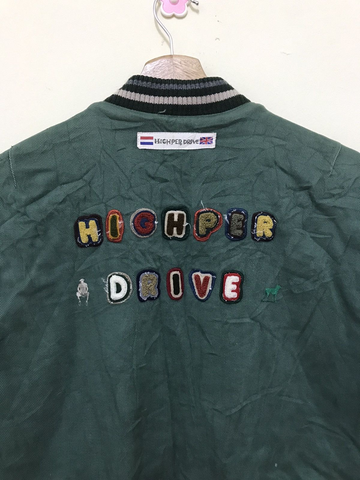 Japanese Brand Vintage Japan Highper Drive Bomber Jacket Size US M / EU 48-50 / 2 - 7 Thumbnail