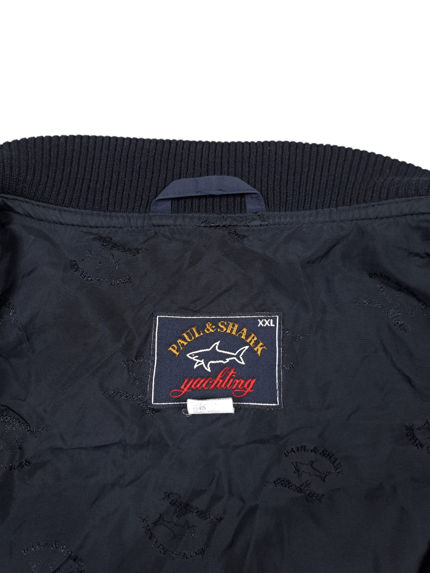 Paul & Shark × Vintage 💎 Vintage Wool Yachting Black Jacket Coat Size XXL Size US XXL / EU 58 / 5 - 6 Thumbnail