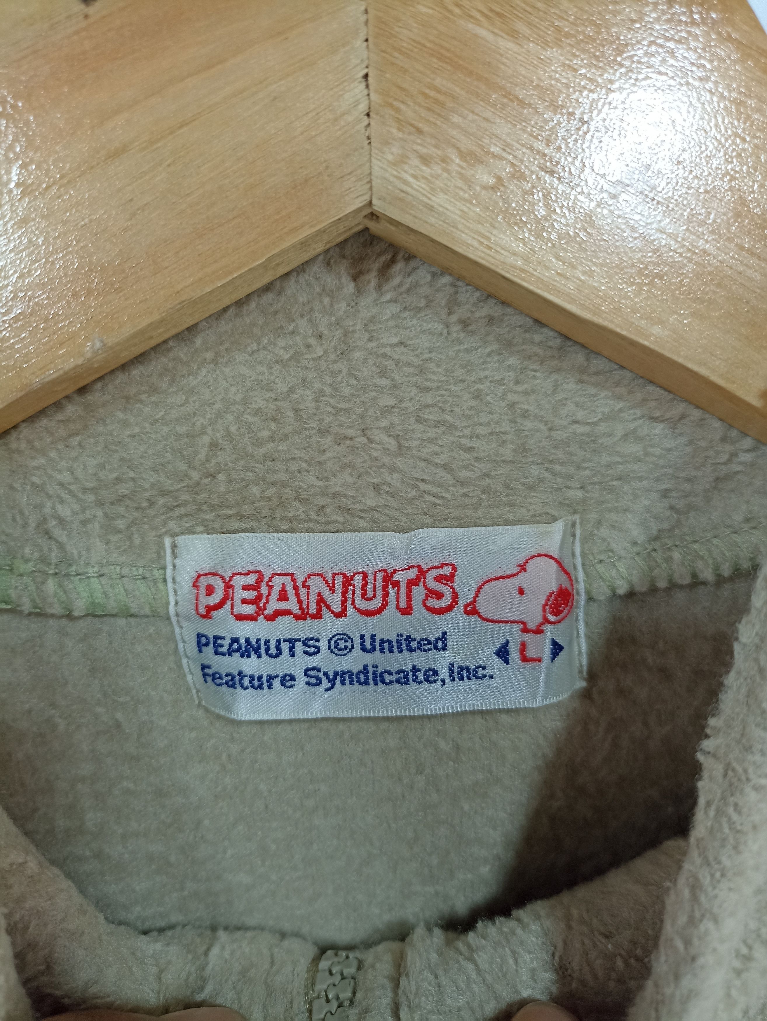 Cartoon Network × Peanuts × Vintage Vintage Peanuts Embroidery Fleece Size US S / EU 44-46 / 1 - 5 Thumbnail