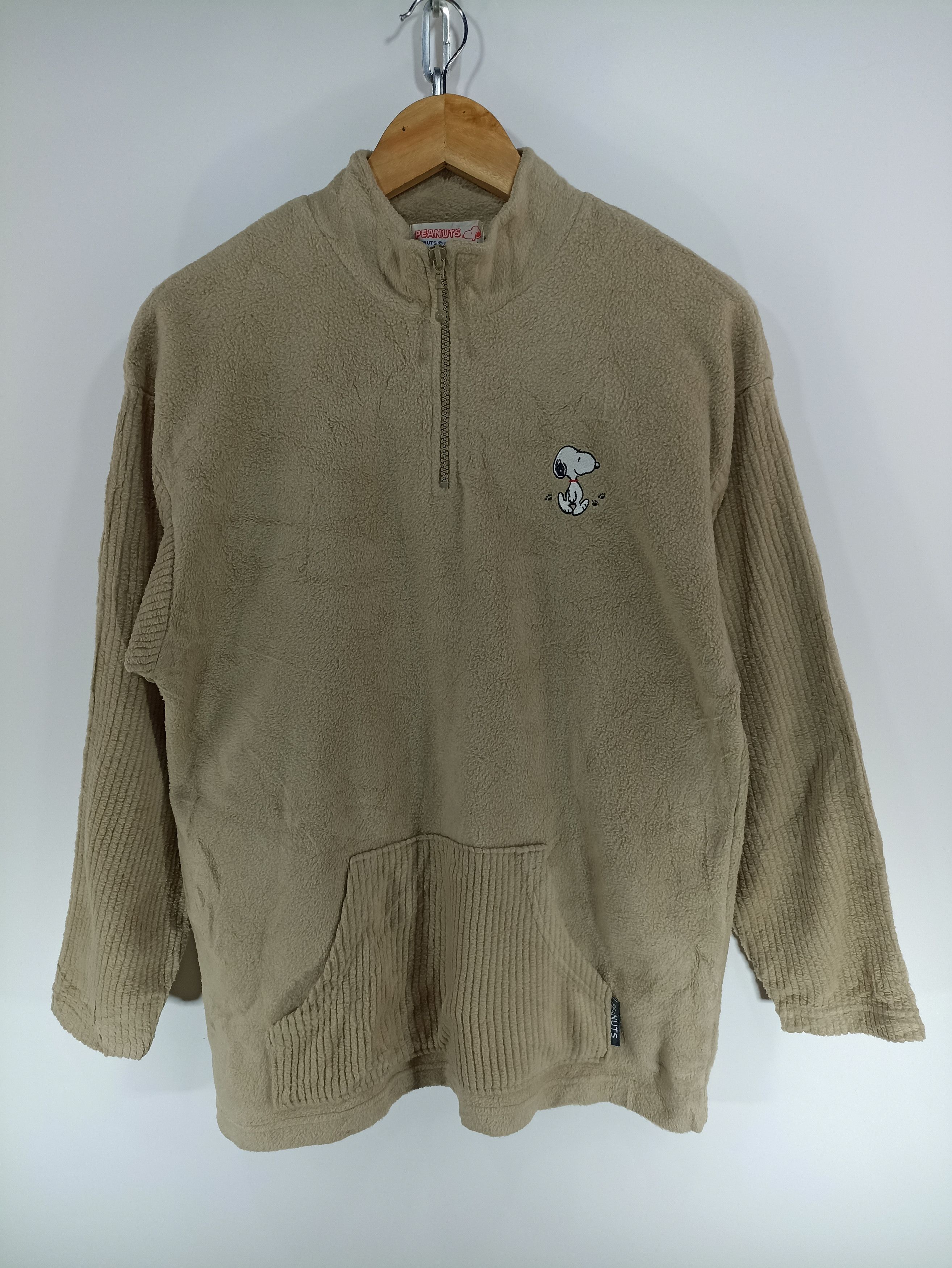 Cartoon Network × Peanuts × Vintage Vintage Peanuts Embroidery Fleece Size US S / EU 44-46 / 1 - 1 Thumbnail