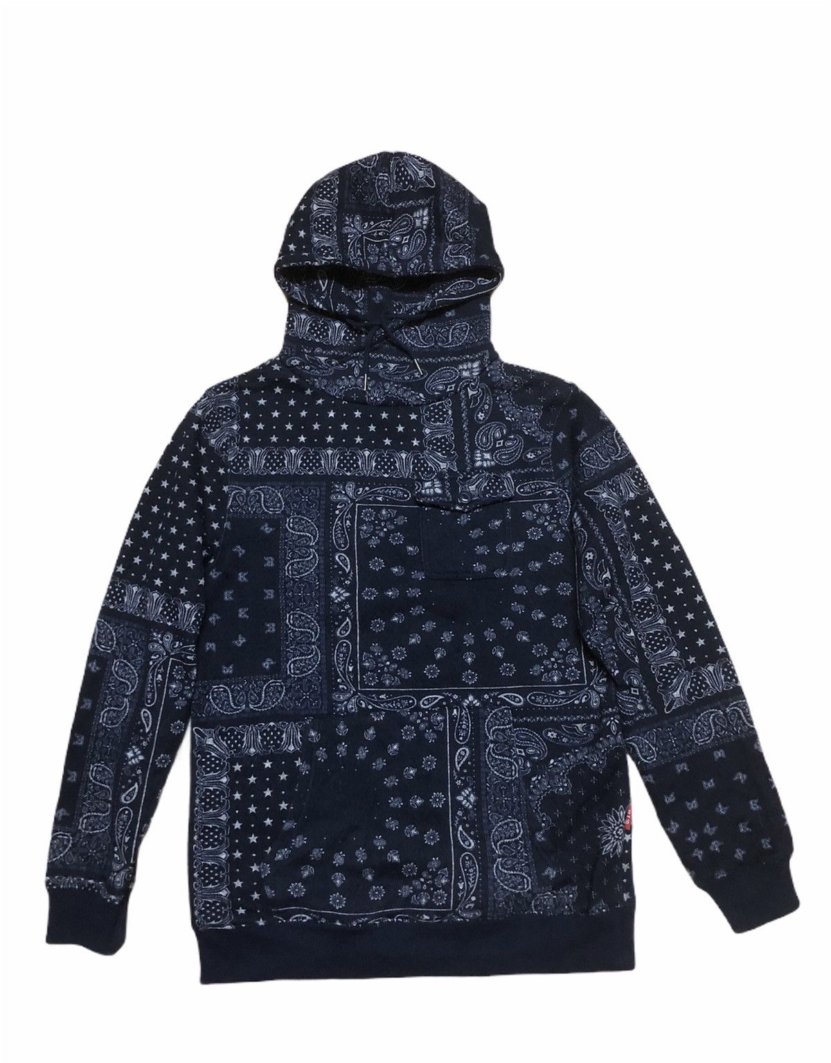 Japanese Brand Awesome BANDANA Print Hooded Sweatshirt KAPITAL Style Size US L / EU 52-54 / 3 - 1 Thumbnail
