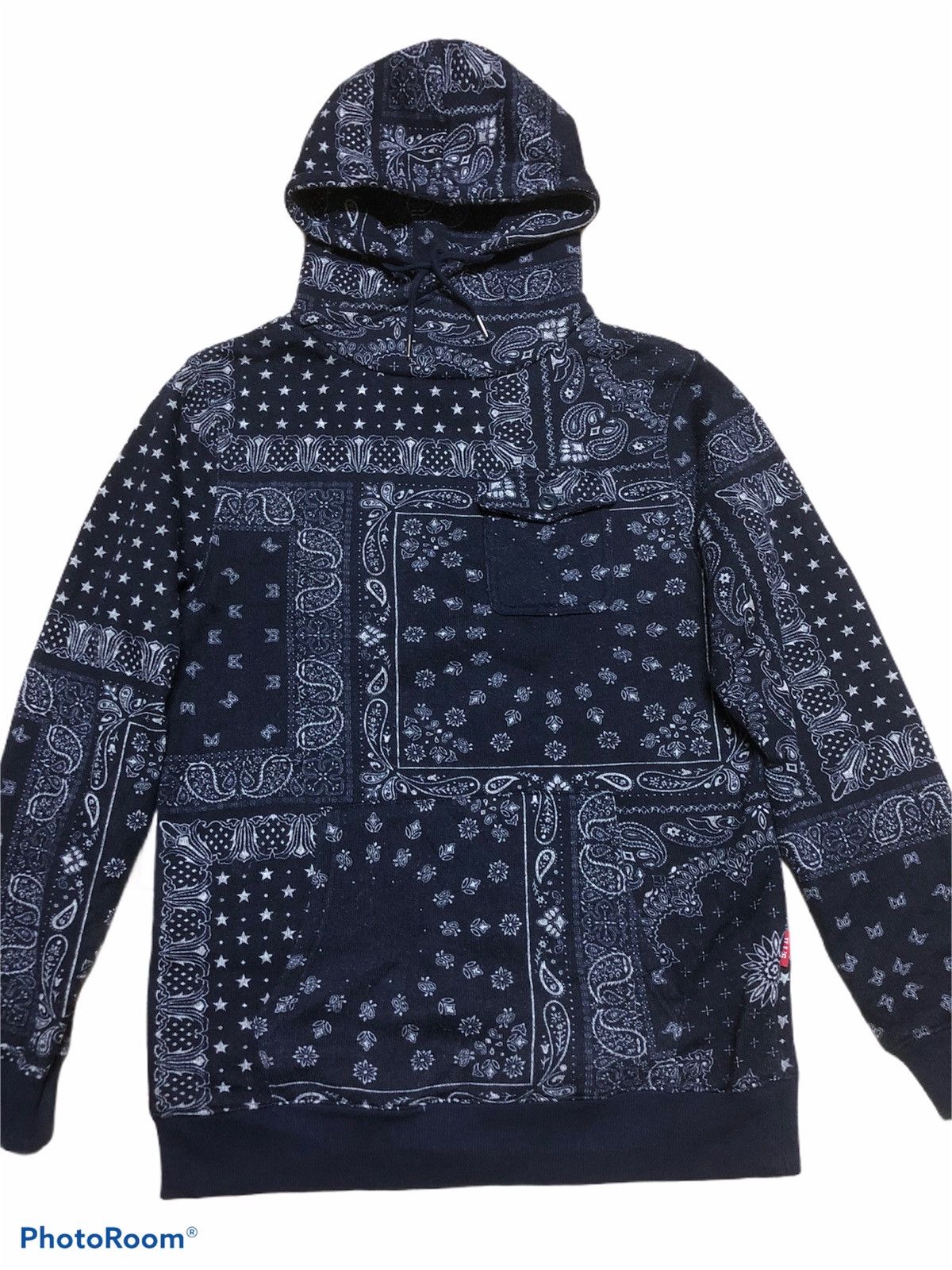 Japanese Brand Awesome BANDANA Print Hooded Sweatshirt KAPITAL Style Size US L / EU 52-54 / 3 - 2 Thumbnail
