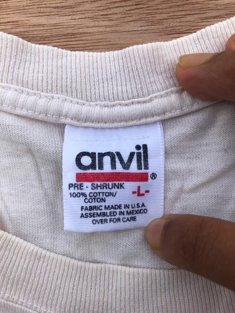 Anvil × Band Tees × Vintage vintage tee Make Love Not War A28 Size US L / EU 52-54 / 3 - 3 Thumbnail