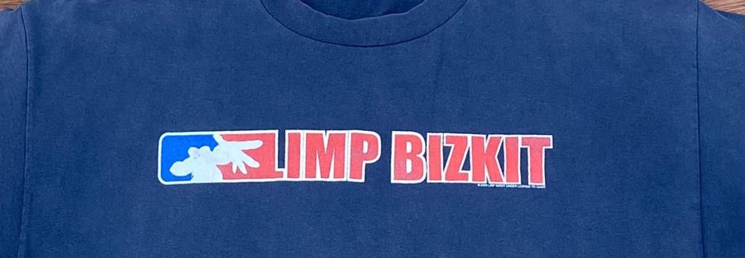 Band Tees × Vintage vintage tee 90s Limp Bizkit Rap Rock ( A 19 ) Size US L / EU 52-54 / 3 - 2 Thumbnail