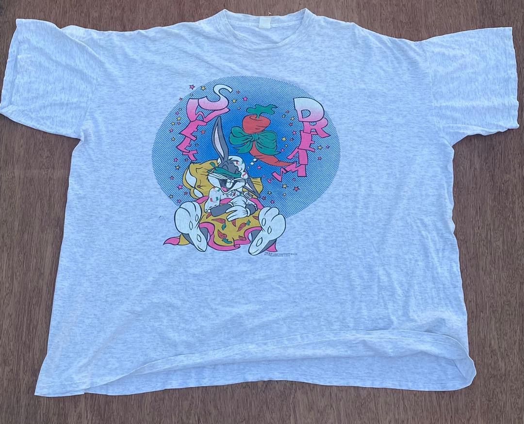 Vintage × Warner Bros Vintage Tee Bugs Bunny ( A 12 ) Size US XXL / EU 58 / 5 - 1 Thumbnail