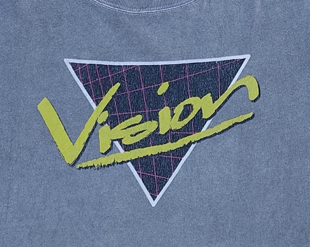 Vintage × Vision Streetwear vintage tee Vision Streetwear C4 Size US XL / EU 56 / 4 - 2 Thumbnail