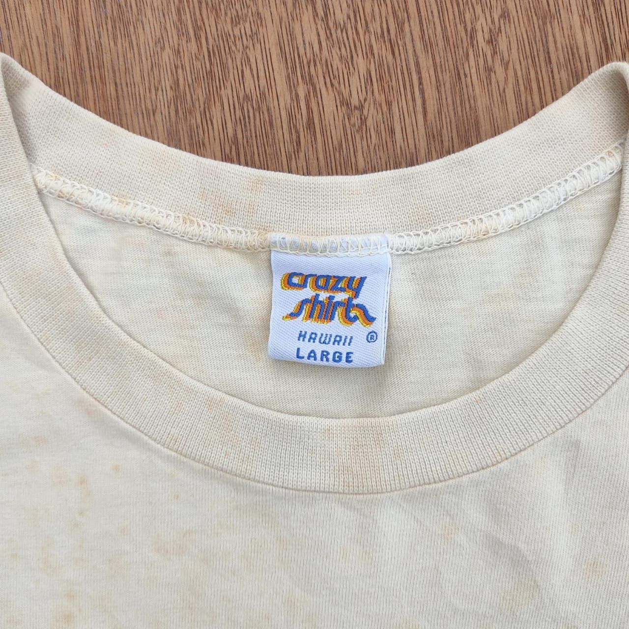 Vintage vintage tee crazy shirt C7 Size US L / EU 52-54 / 3 - 4 Thumbnail