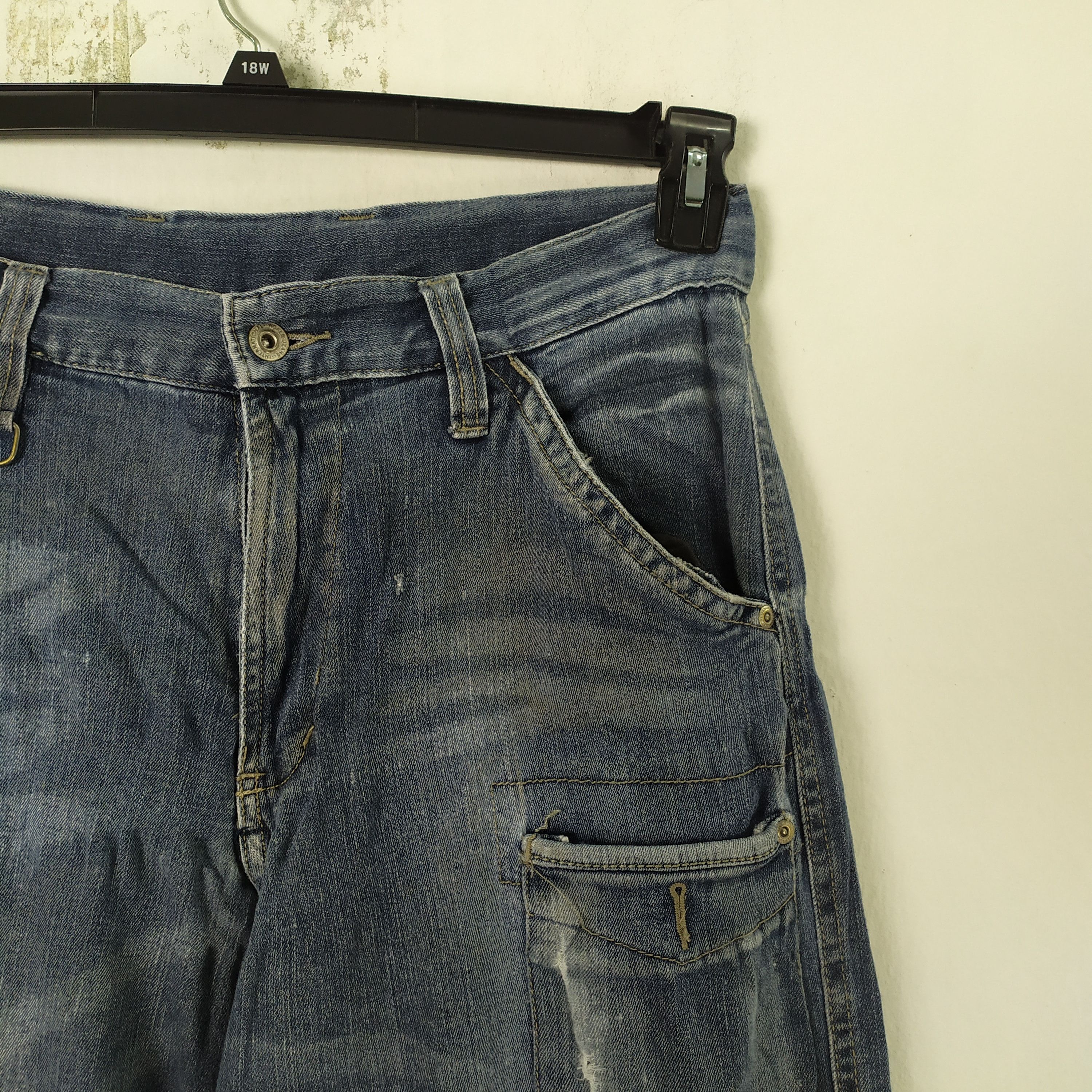 Japanese Brand × Vintage JAPANESE BRAND FADED CARGO PANTS Size US 32 / EU 48 - 5 Thumbnail