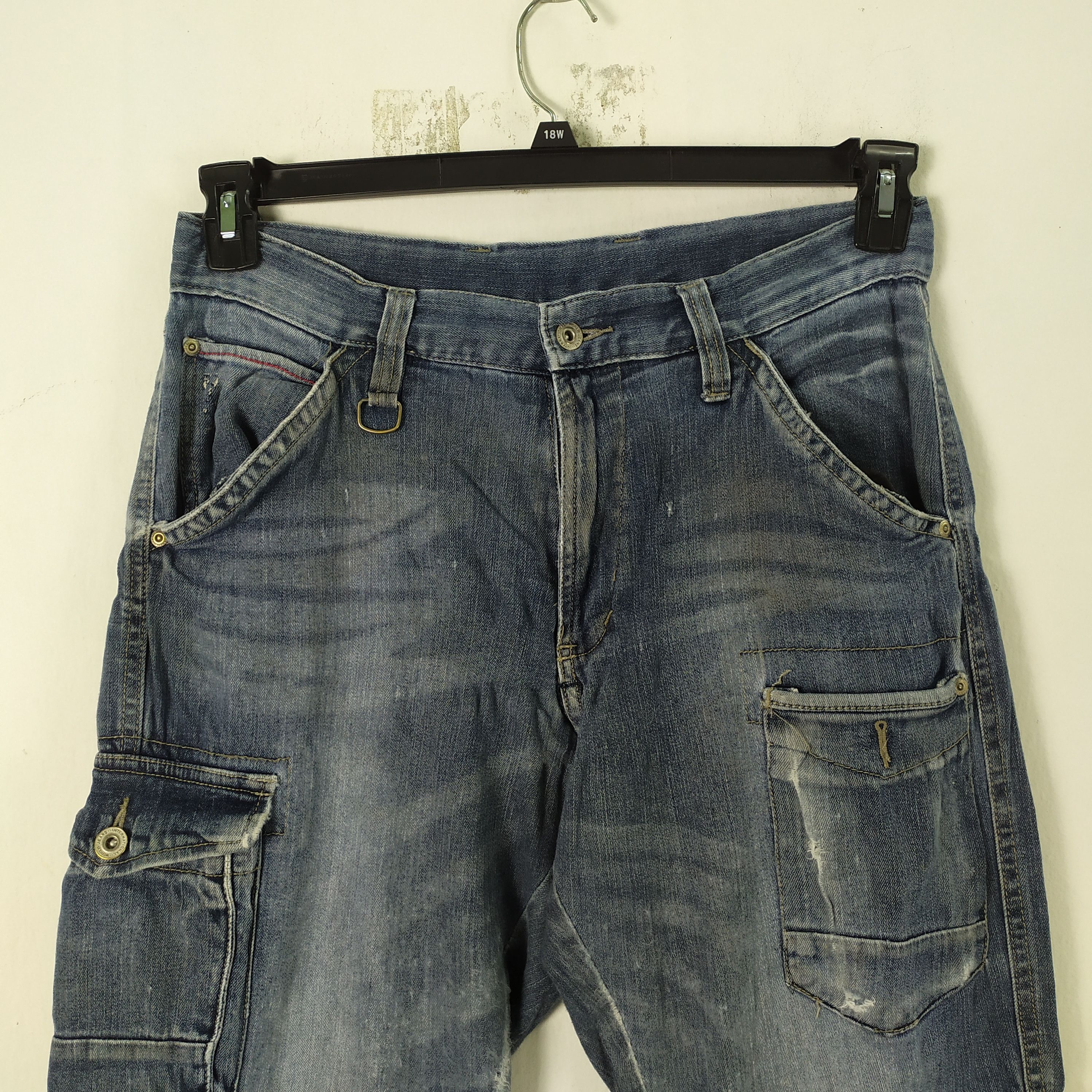 Japanese Brand × Vintage JAPANESE BRAND FADED CARGO PANTS Size US 32 / EU 48 - 2 Thumbnail