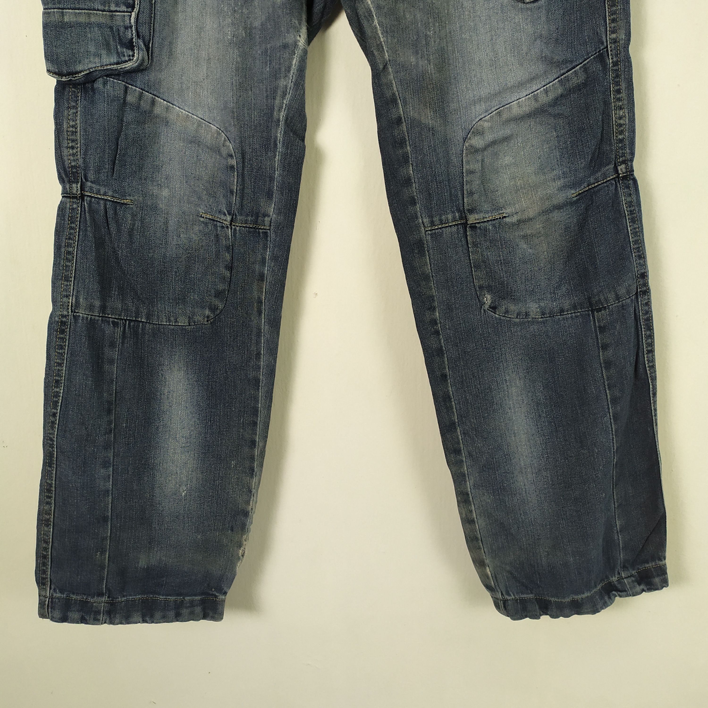 Japanese Brand × Vintage JAPANESE BRAND FADED CARGO PANTS Size US 32 / EU 48 - 3 Thumbnail
