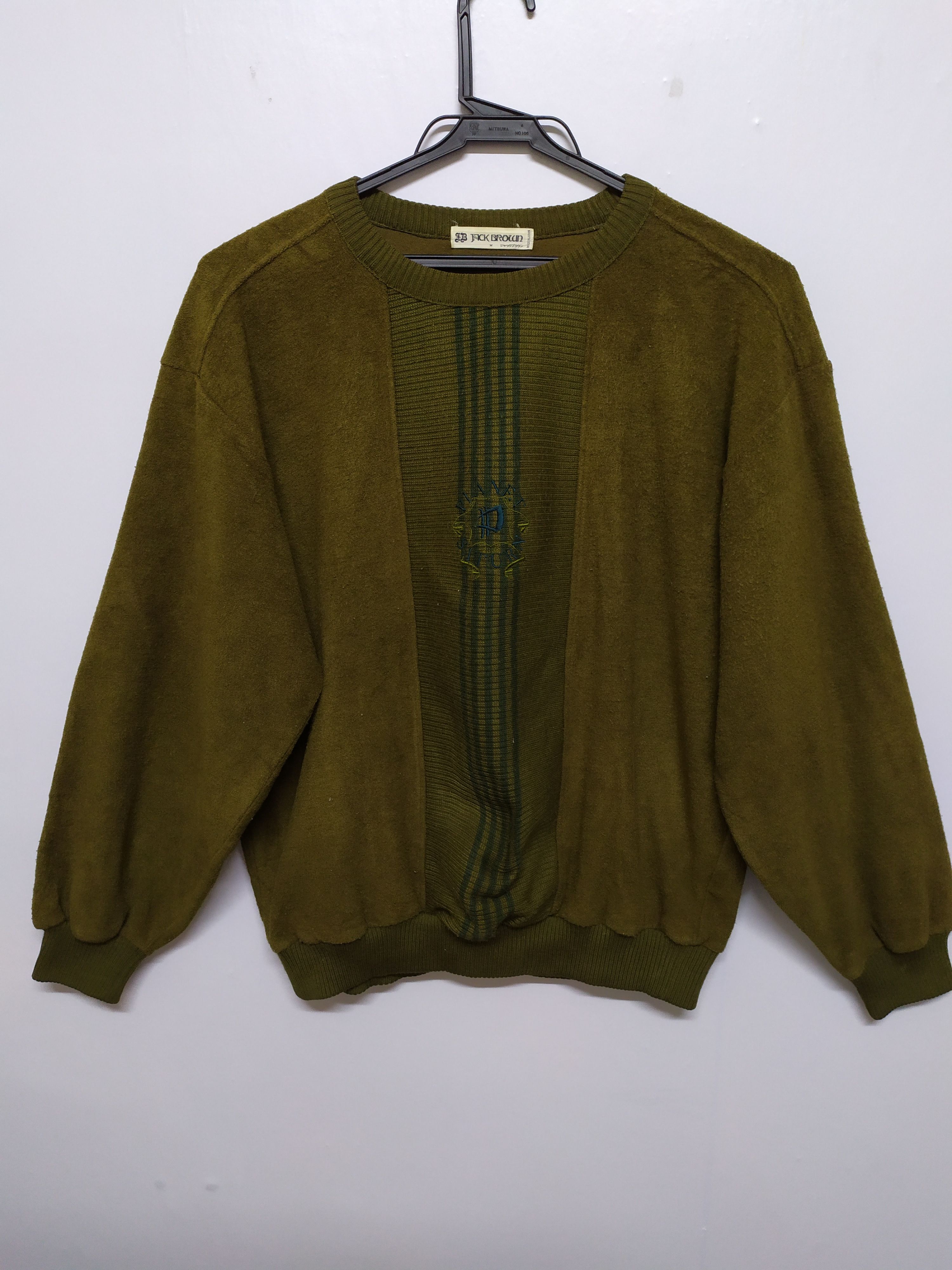Japanese Brand ❗N.gonetoday❗Jack Brown Sweatshirt Size US M / EU 48-50 / 2 - 1 Thumbnail