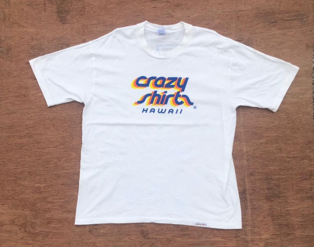 Vintage vintage tee Crazy Shirts Hawaii B9 | Grailed