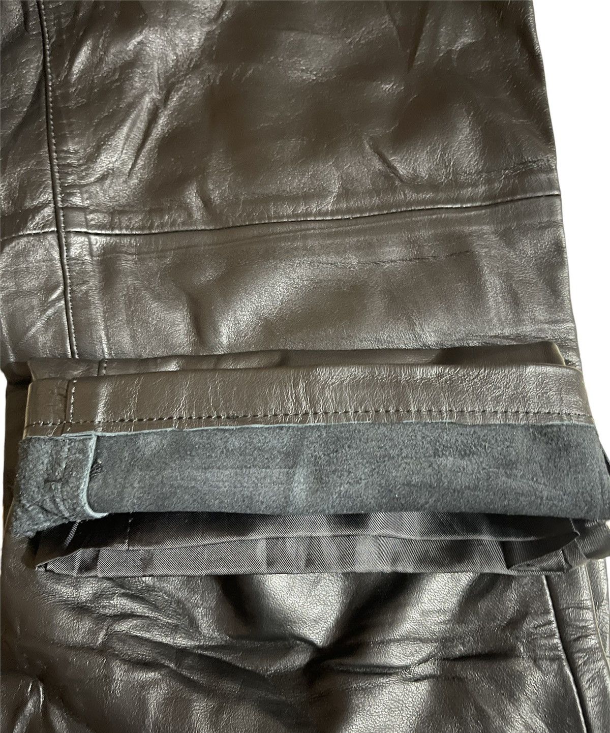 Branded Leather PAUL SMITH PANTS LEATHER JAPAN Size US 30 / EU 46 - 7 Thumbnail