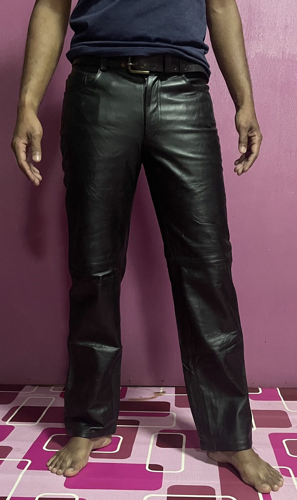 Branded Leather PAUL SMITH PANTS LEATHER JAPAN Size US 30 / EU 46 - 8 Thumbnail