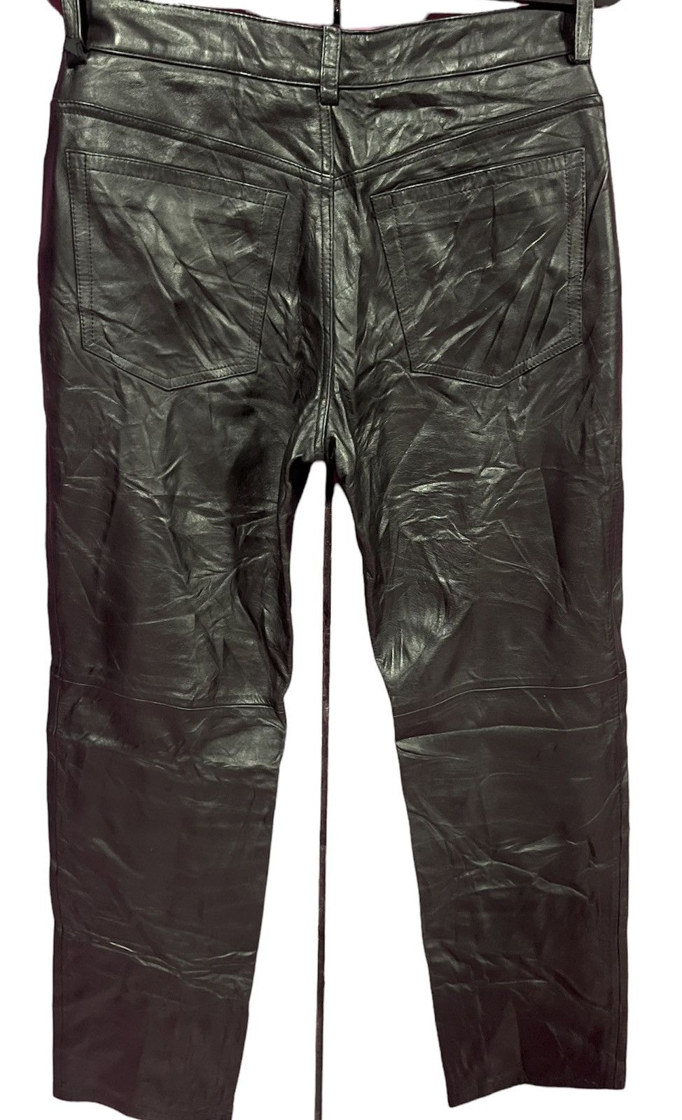 Branded Leather PAUL SMITH PANTS LEATHER JAPAN Size US 30 / EU 46 - 2 Thumbnail