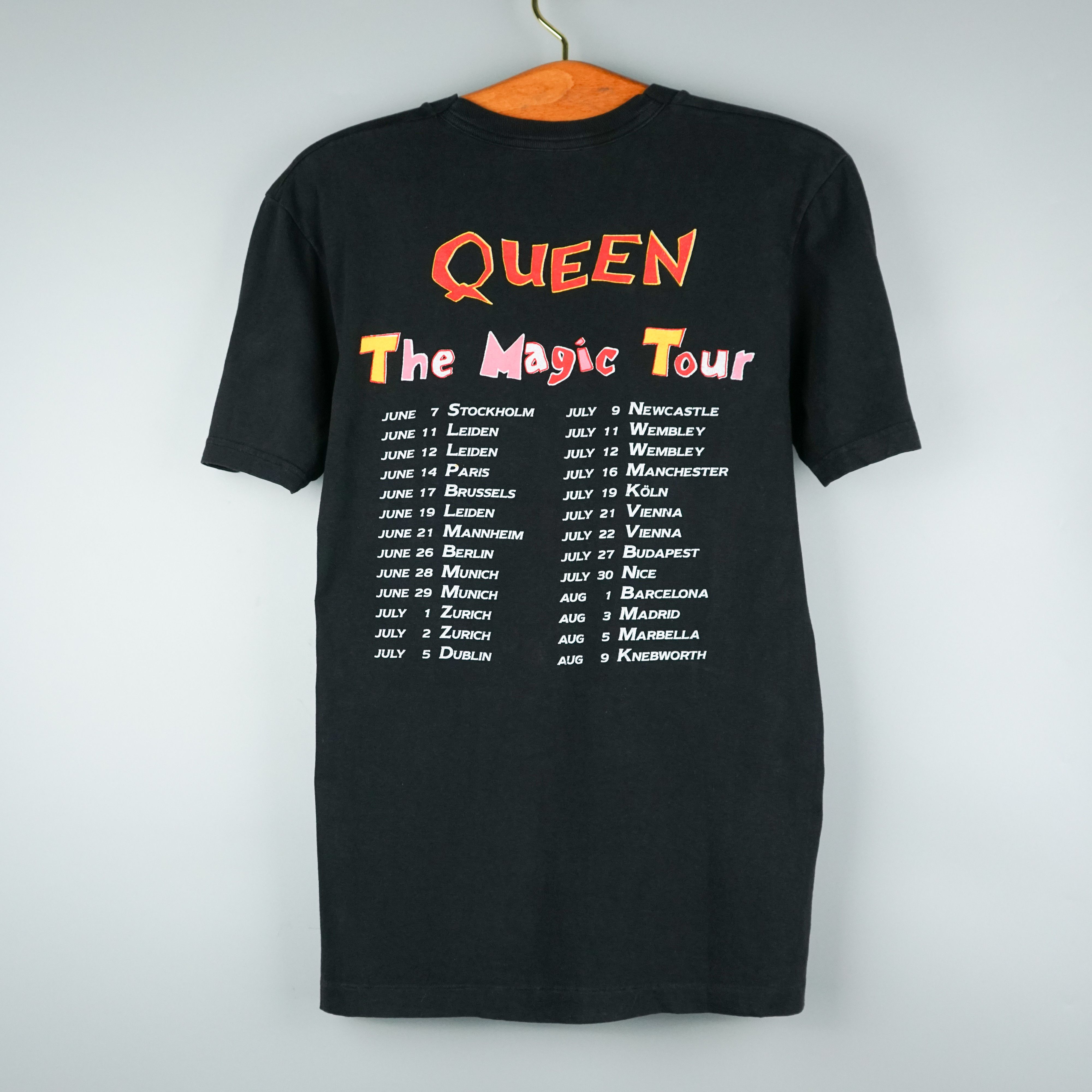 Band Tees × Vintage 1986 Queen tour t-shirt Freddy Mercury Size US S / EU 44-46 / 1 - 7 Thumbnail