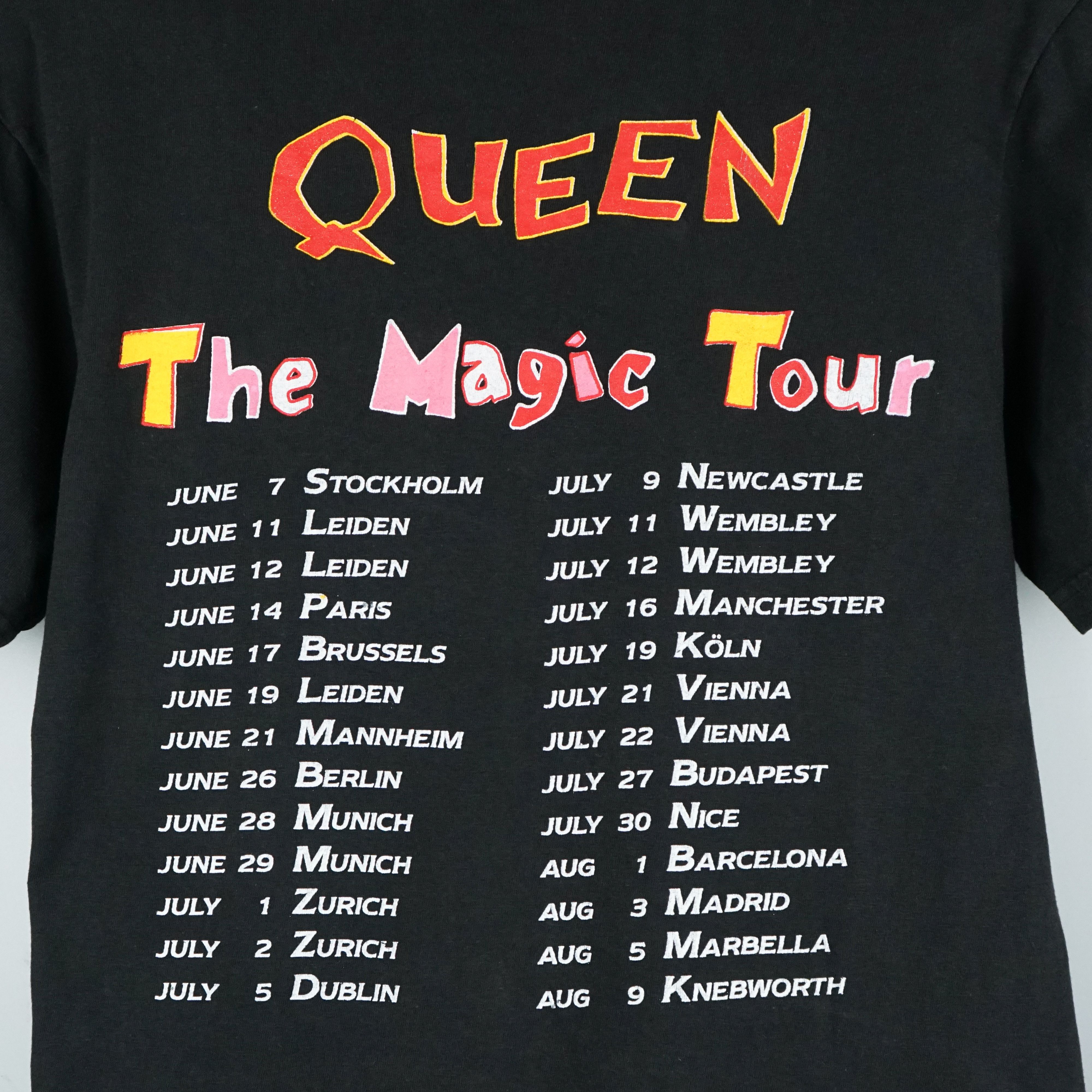 Band Tees × Vintage 1986 Queen tour t-shirt Freddy Mercury Size US S / EU 44-46 / 1 - 8 Thumbnail