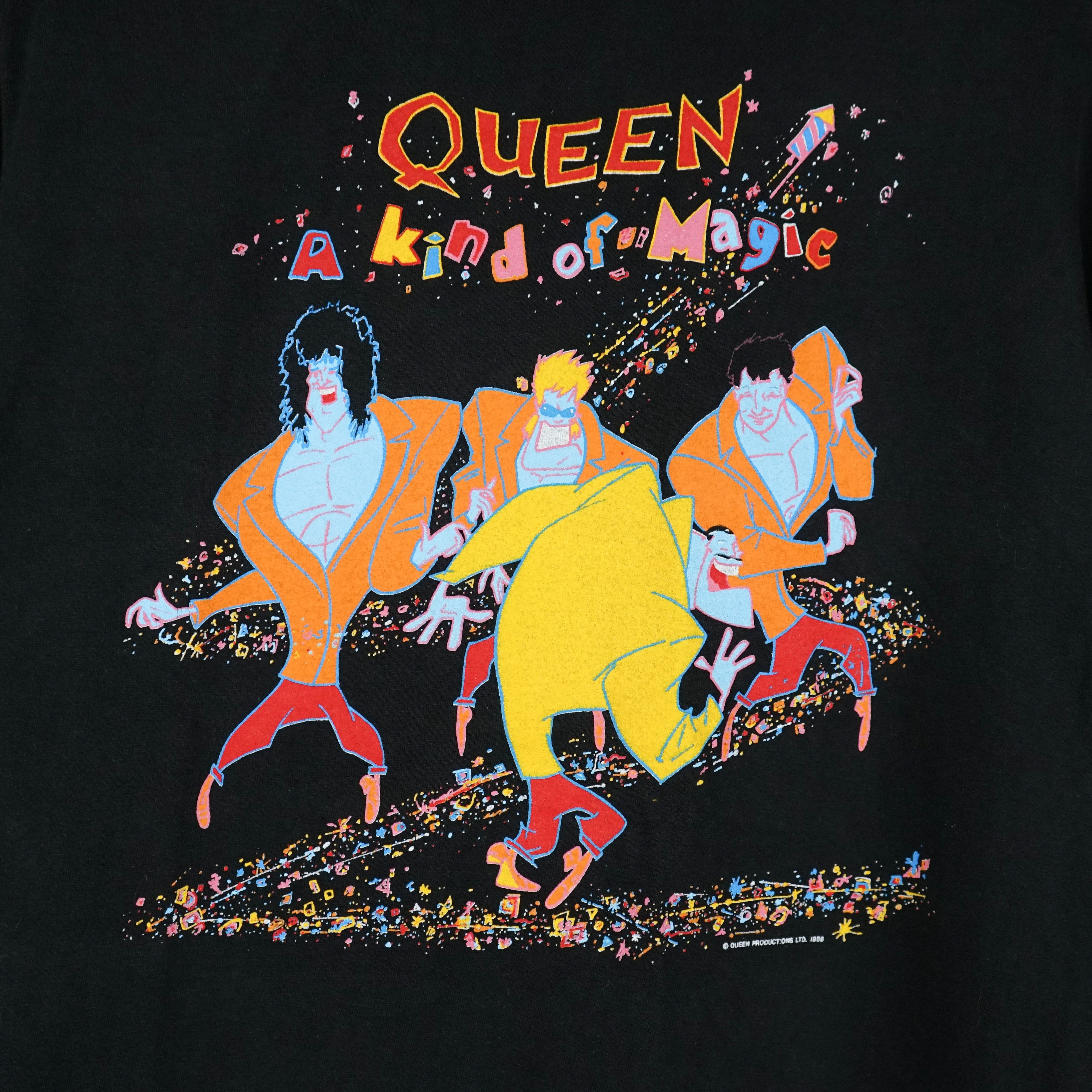 Band Tees × Vintage 1986 Queen tour t-shirt Freddy Mercury Size US S / EU 44-46 / 1 - 2 Thumbnail