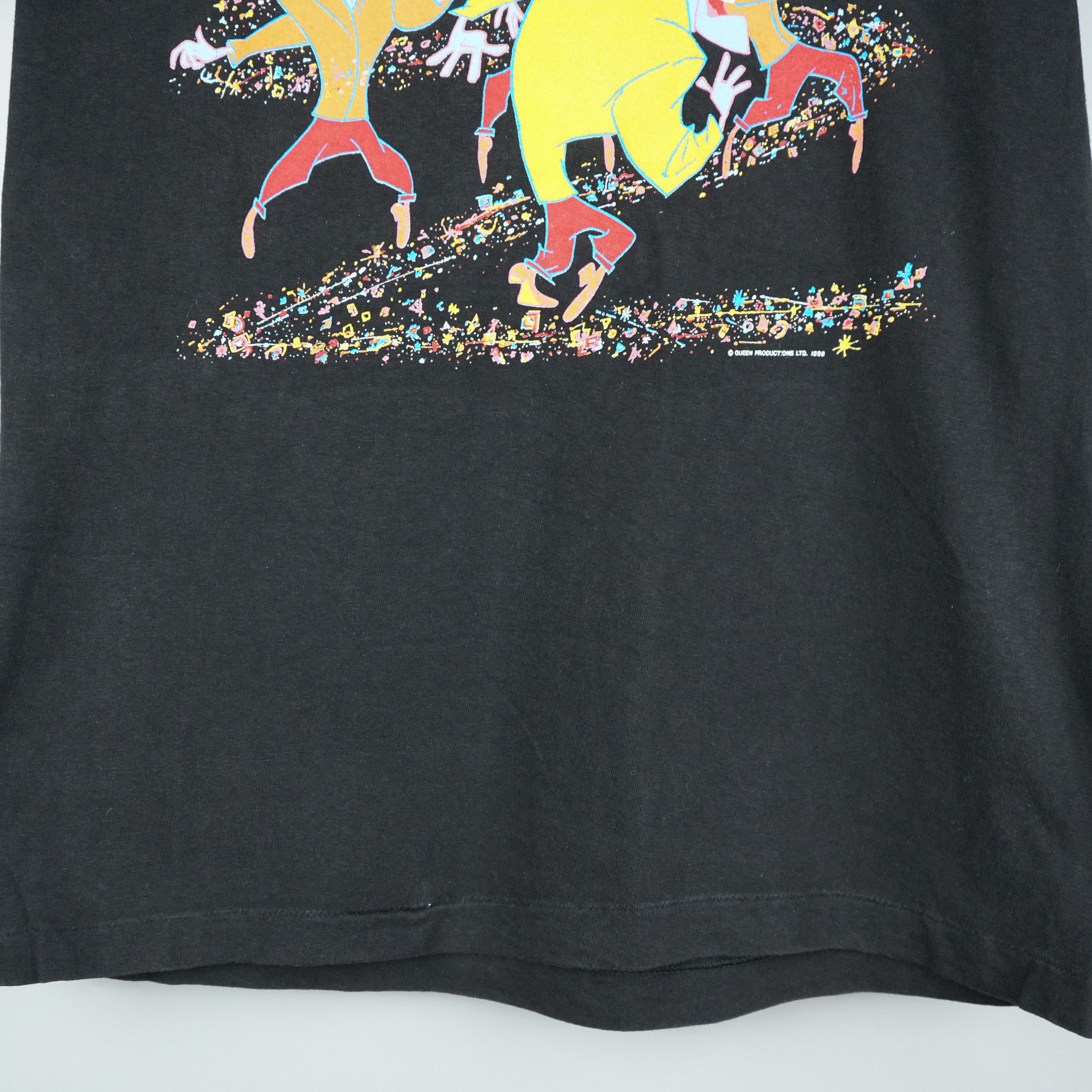 Band Tees × Vintage 1986 Queen tour t-shirt Freddy Mercury Size US S / EU 44-46 / 1 - 6 Thumbnail