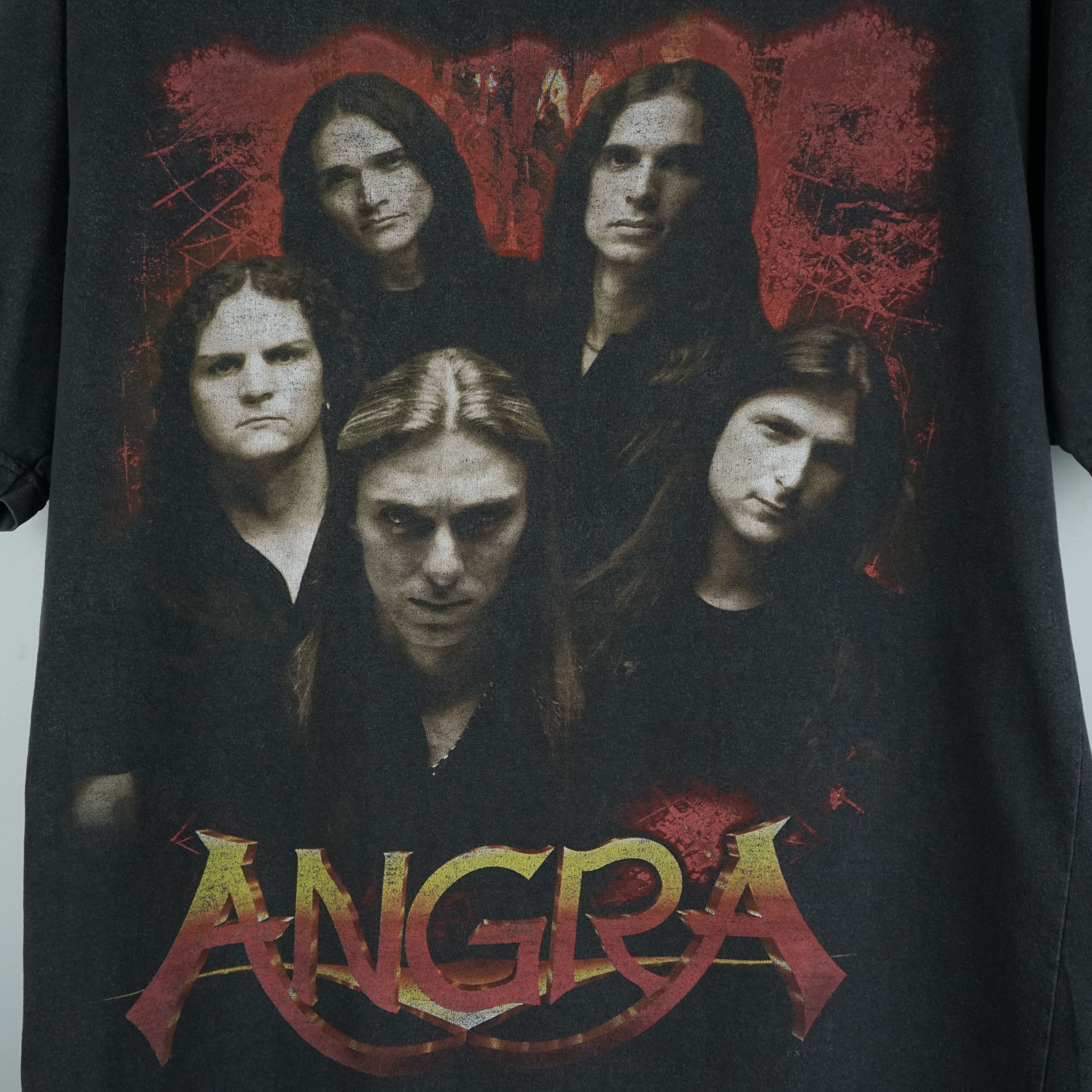 Band Tees × Vintage 2005 Angra t shirt Size US M / EU 48-50 / 2 - 2 Thumbnail