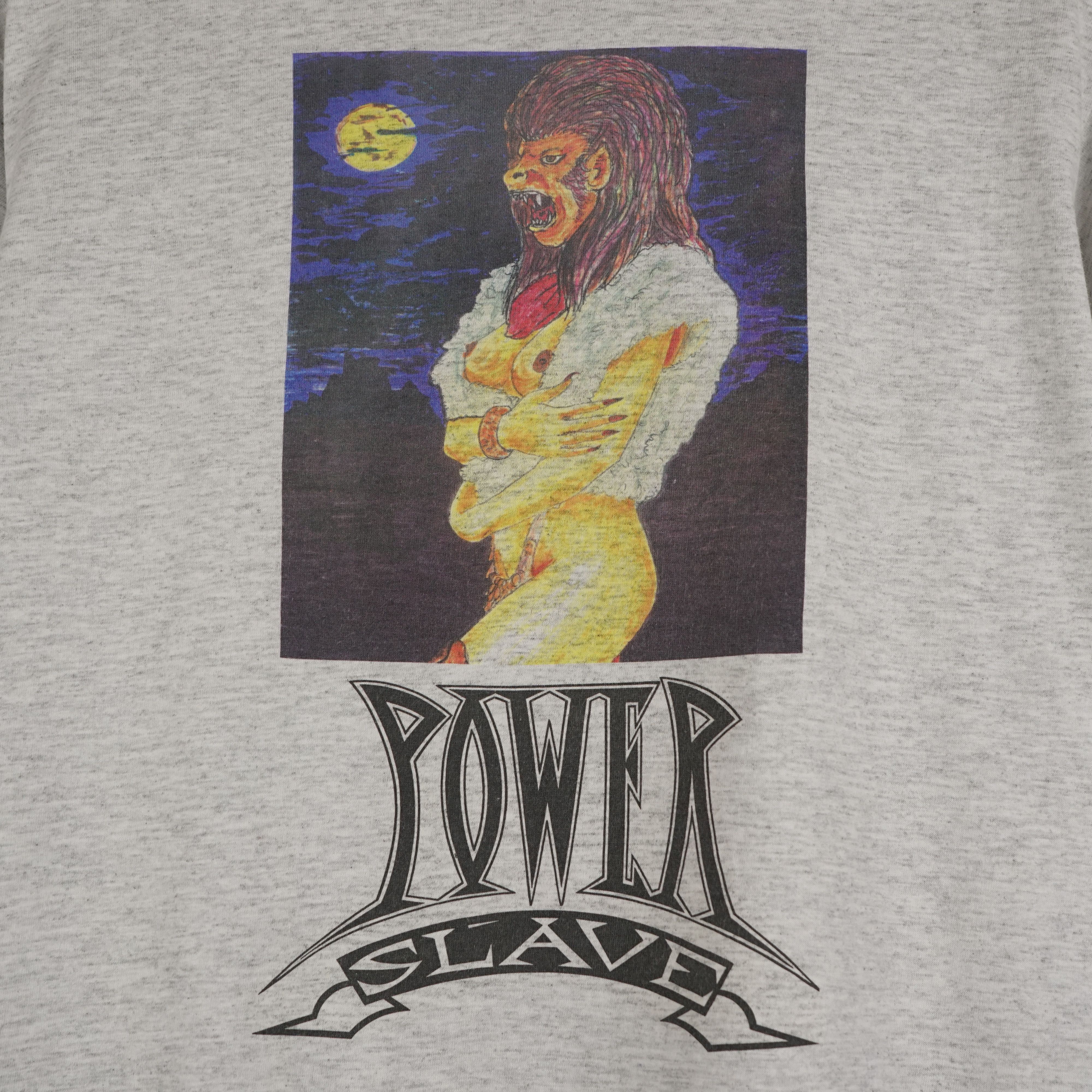 Band Tees × Iron Maiden × Vintage 1990s Power Slave t shirt Size US M / EU 48-50 / 2 - 2 Thumbnail