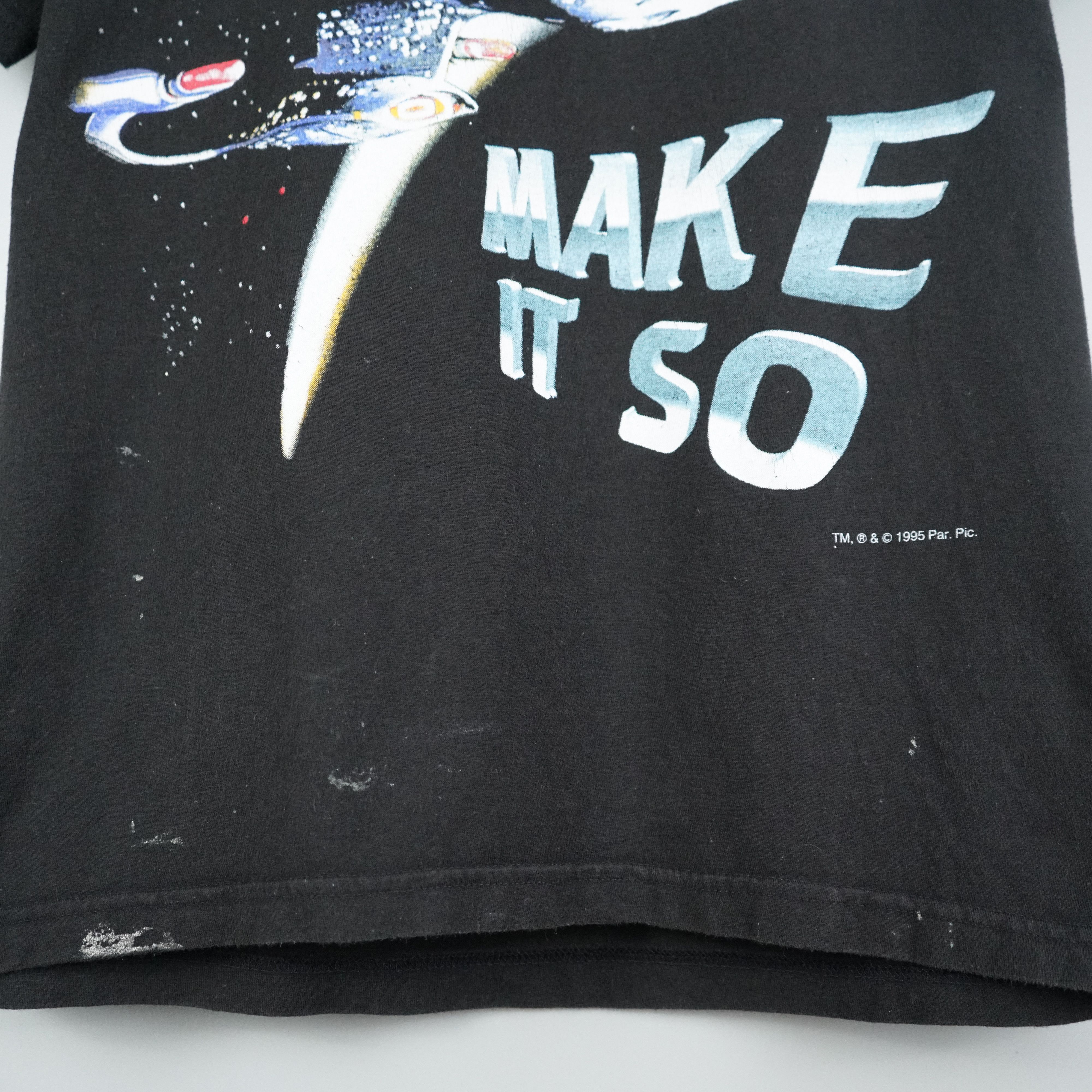 Sci-Fi Fantasy × Vintage 1995 Star Trek t shirt Size US M / EU 48-50 / 2 - 4 Thumbnail