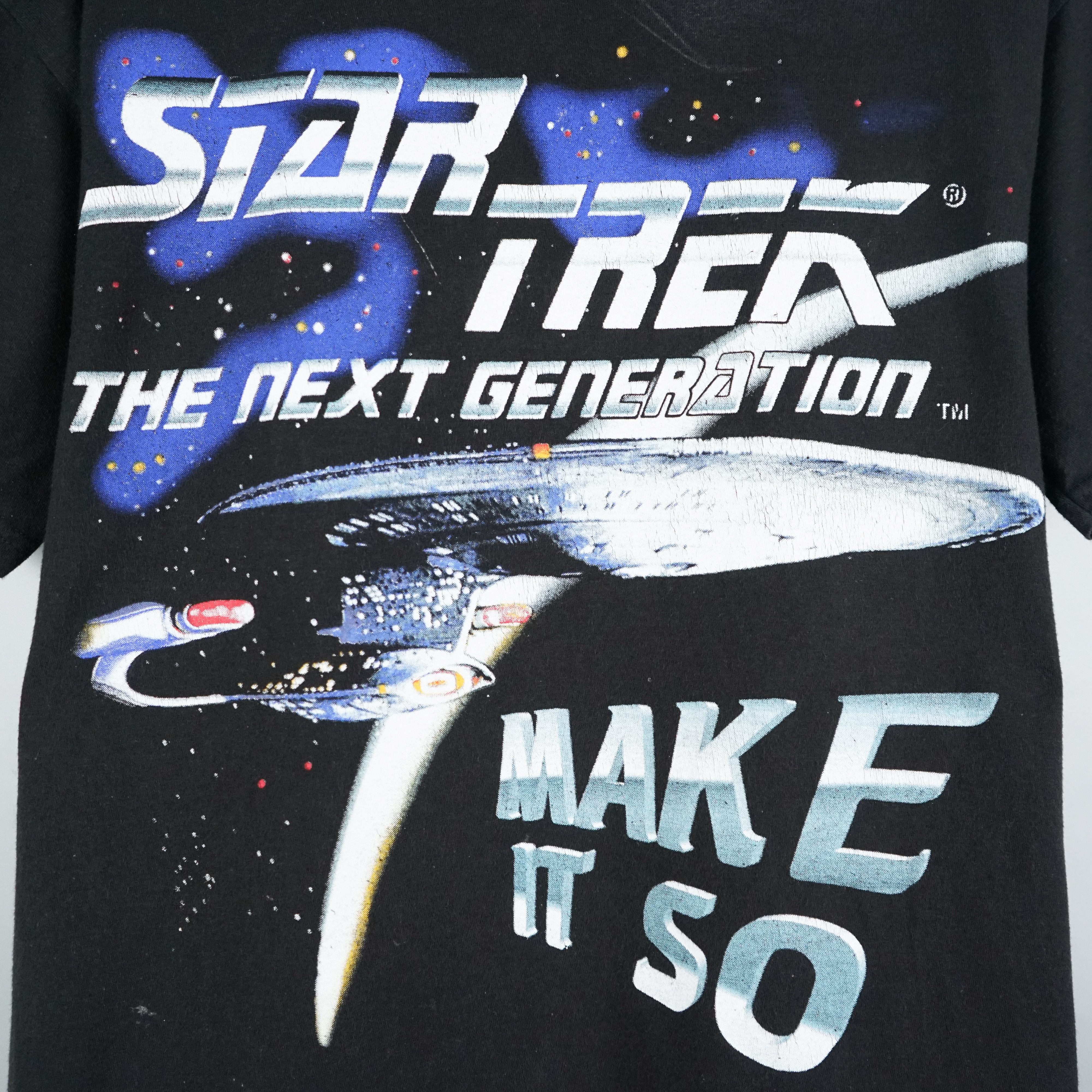 Sci-Fi Fantasy × Vintage 1995 Star Trek t shirt Size US M / EU 48-50 / 2 - 2 Thumbnail