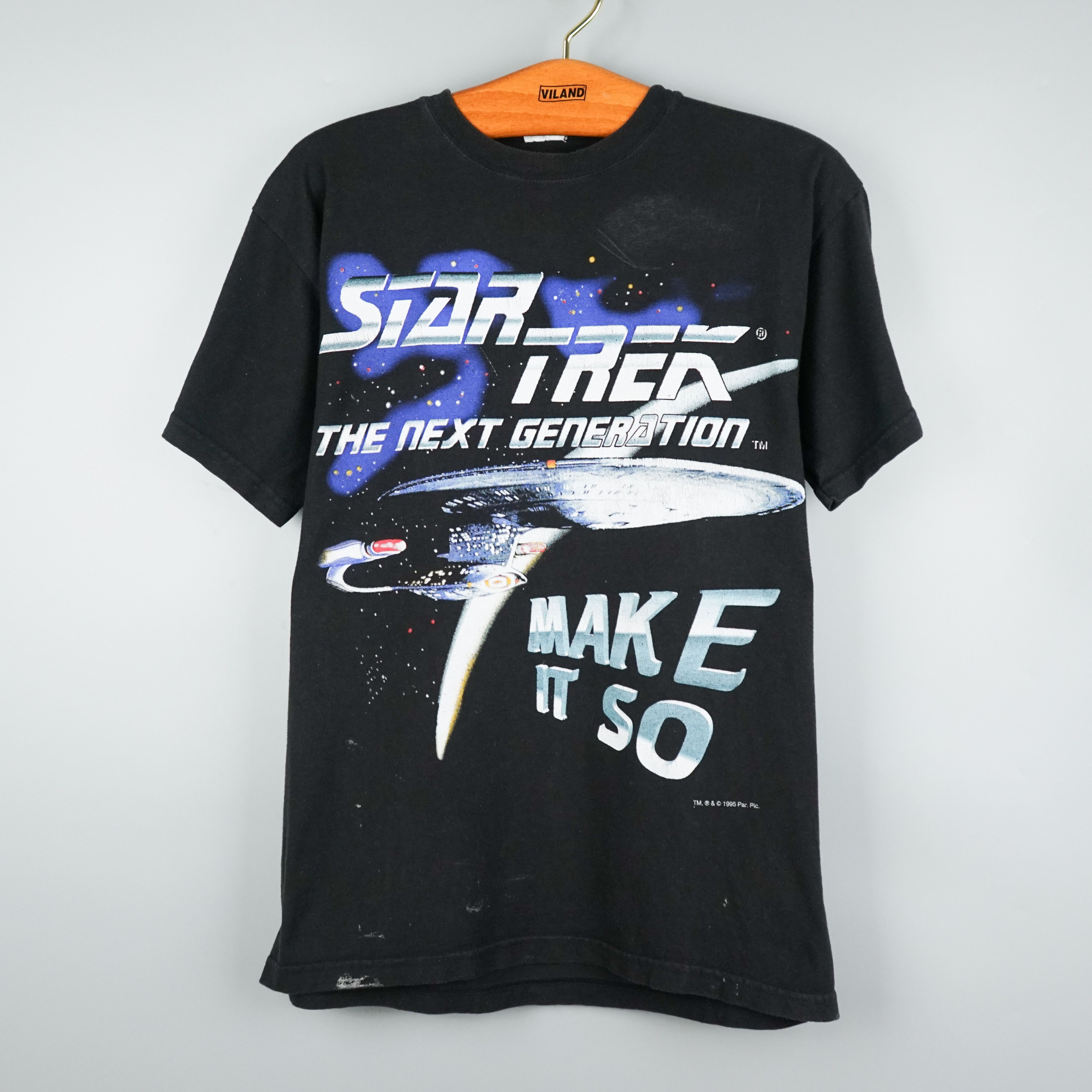 Sci-Fi Fantasy × Vintage 1995 Star Trek t shirt Size US M / EU 48-50 / 2 - 1 Thumbnail