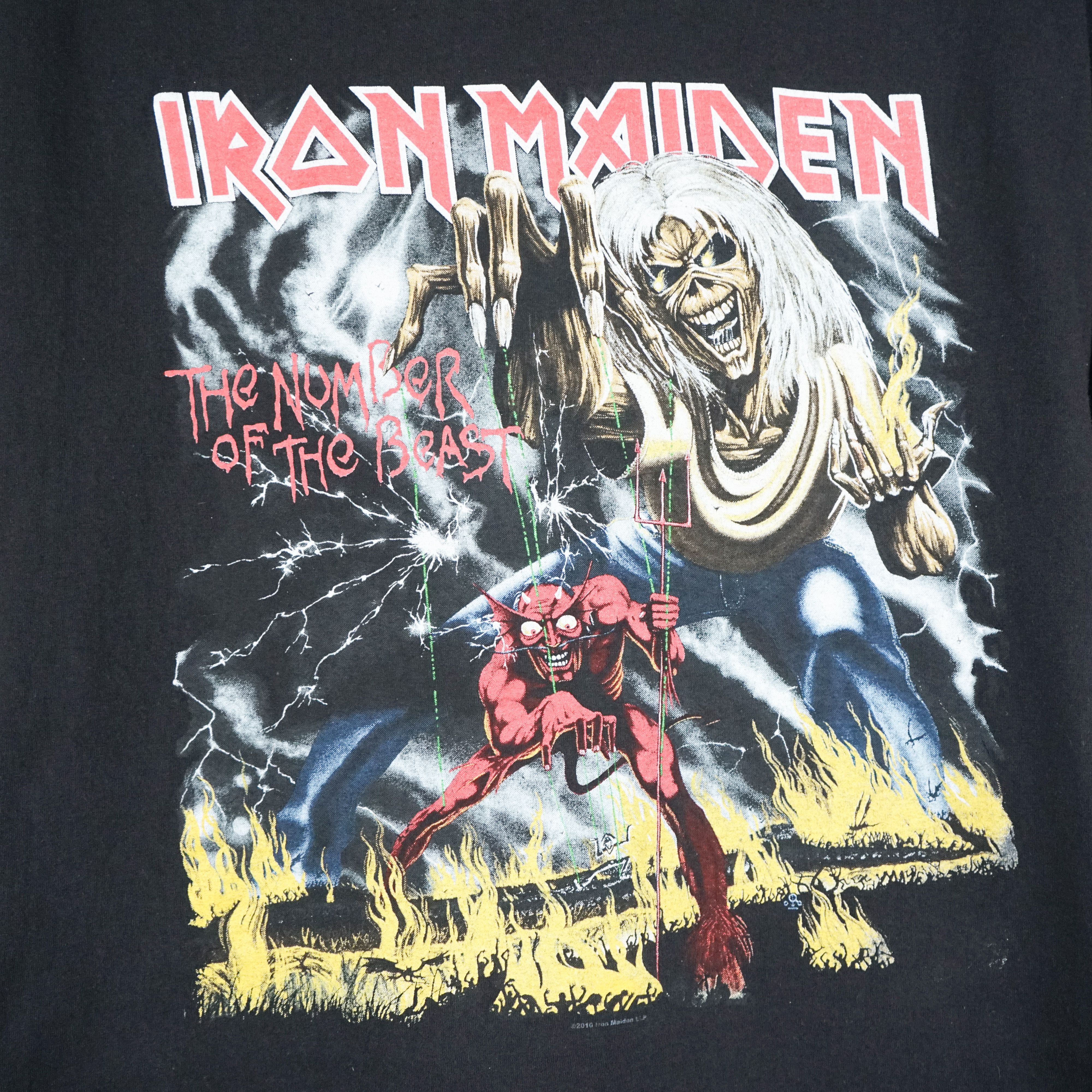 Band Tees × Vintage Vintage Iron Maiden t shirt 2010 Size US M / EU 48-50 / 2 - 2 Thumbnail