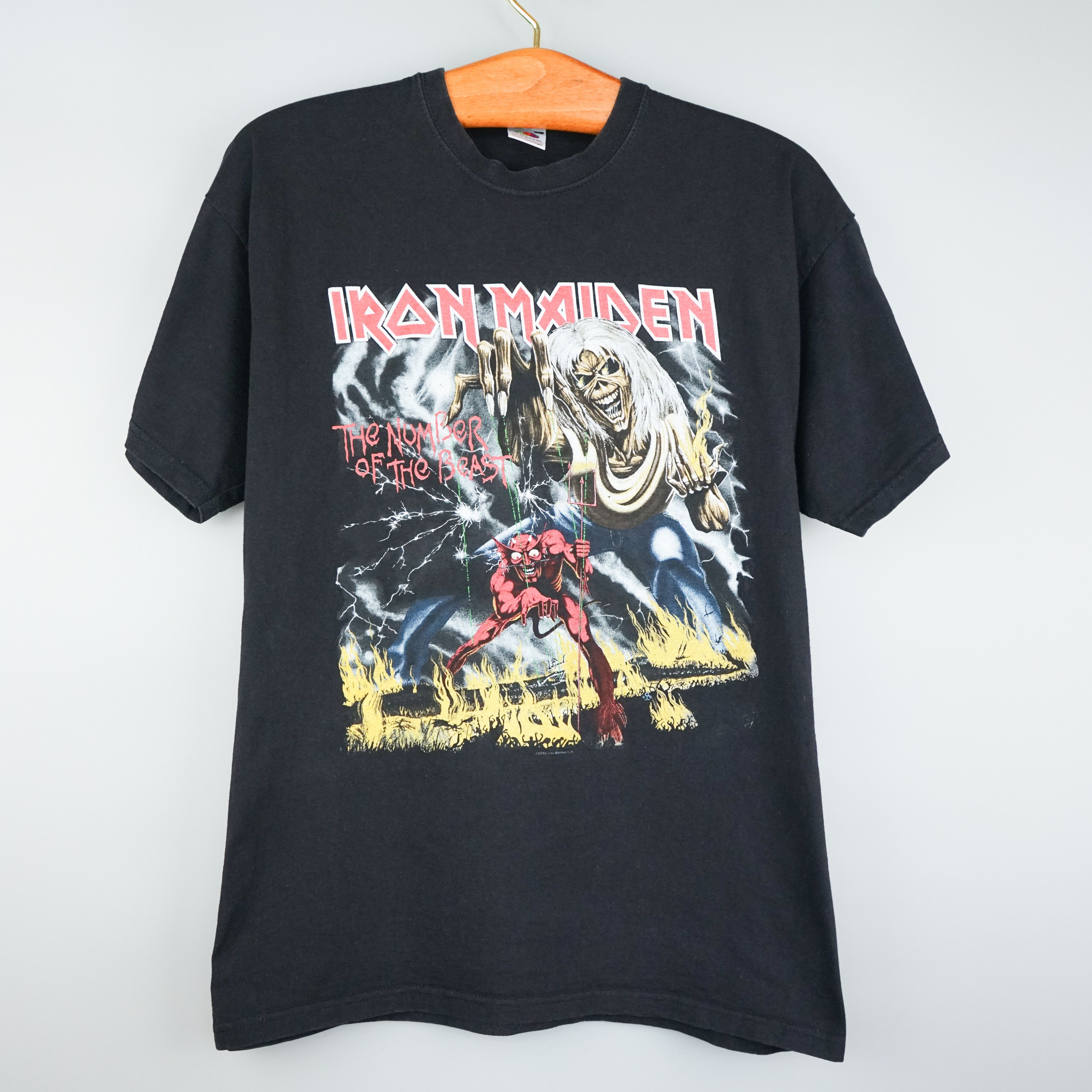 Band Tees × Vintage Vintage Iron Maiden t shirt 2010 Size US M / EU 48-50 / 2 - 1 Thumbnail