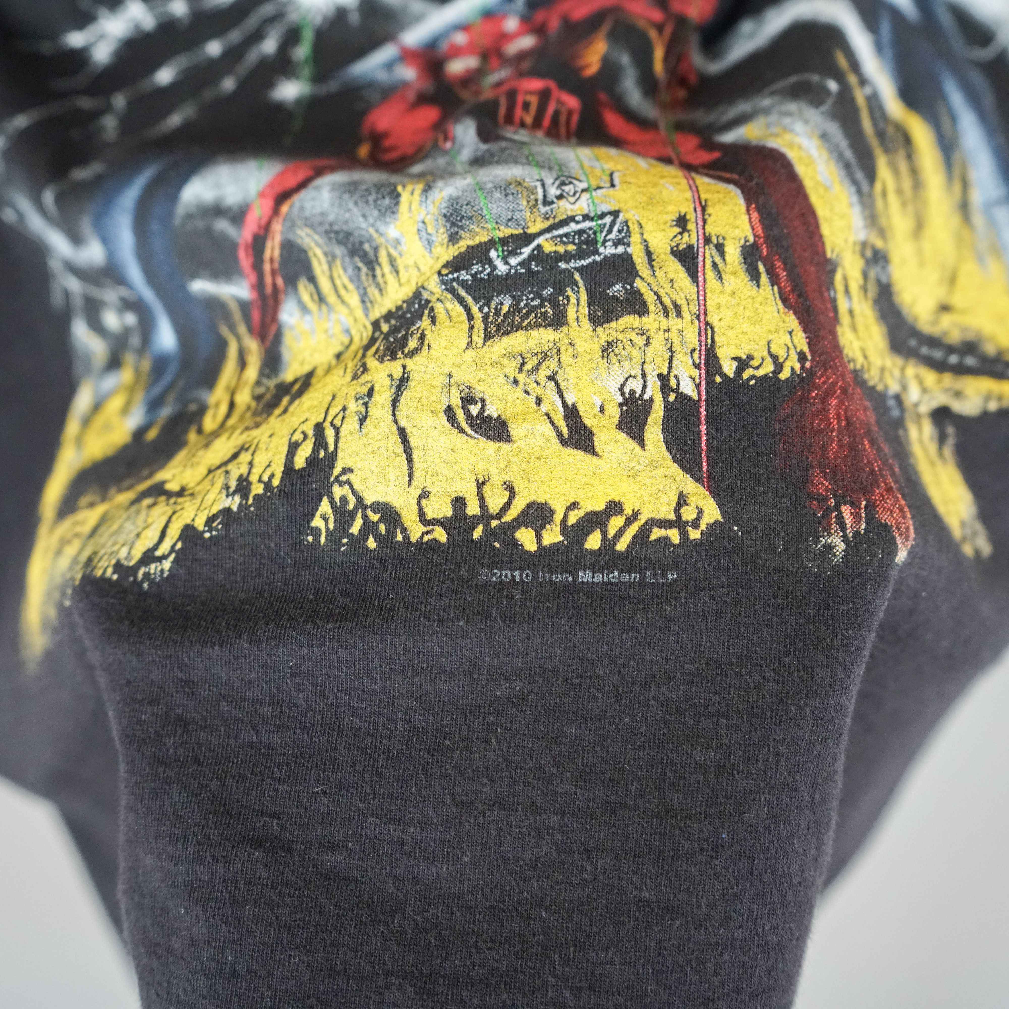 Band Tees × Vintage Vintage Iron Maiden t shirt 2010 Size US M / EU 48-50 / 2 - 4 Thumbnail