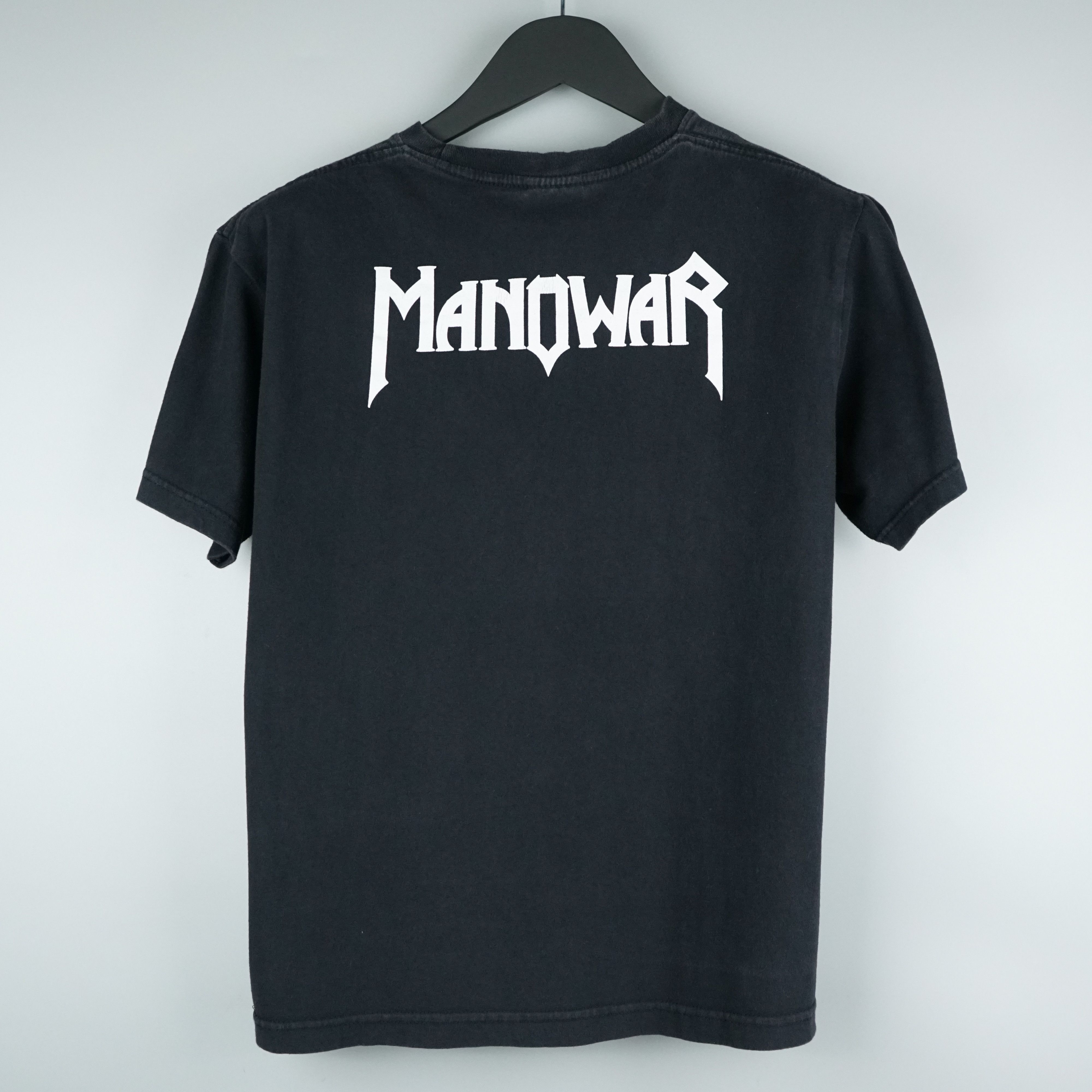 Band Tees × Vintage 1990s Manowar t-shirt Size US M / EU 48-50 / 2 - 6 Thumbnail