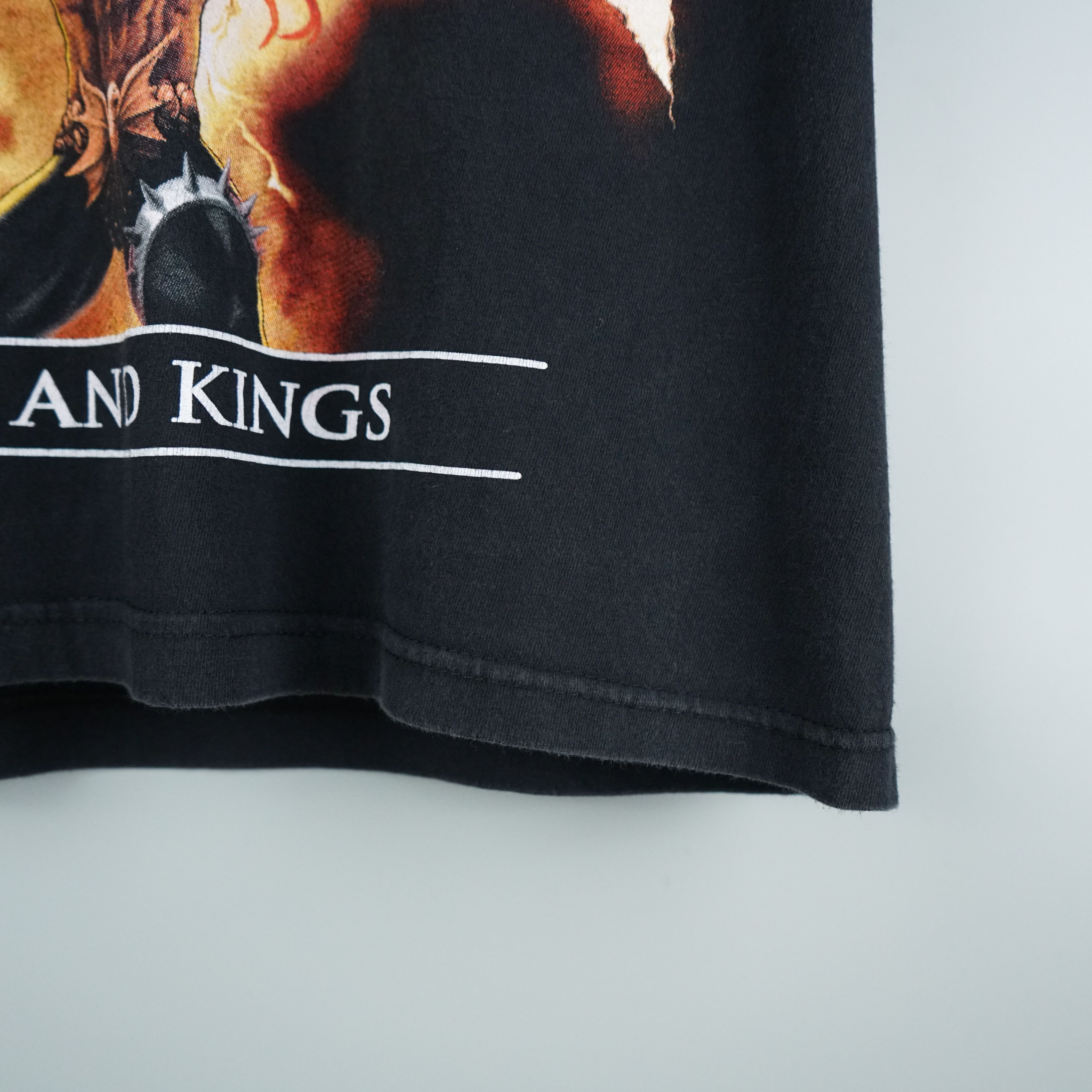 Band Tees × Vintage 1990s Manowar t-shirt Size US M / EU 48-50 / 2 - 3 Thumbnail
