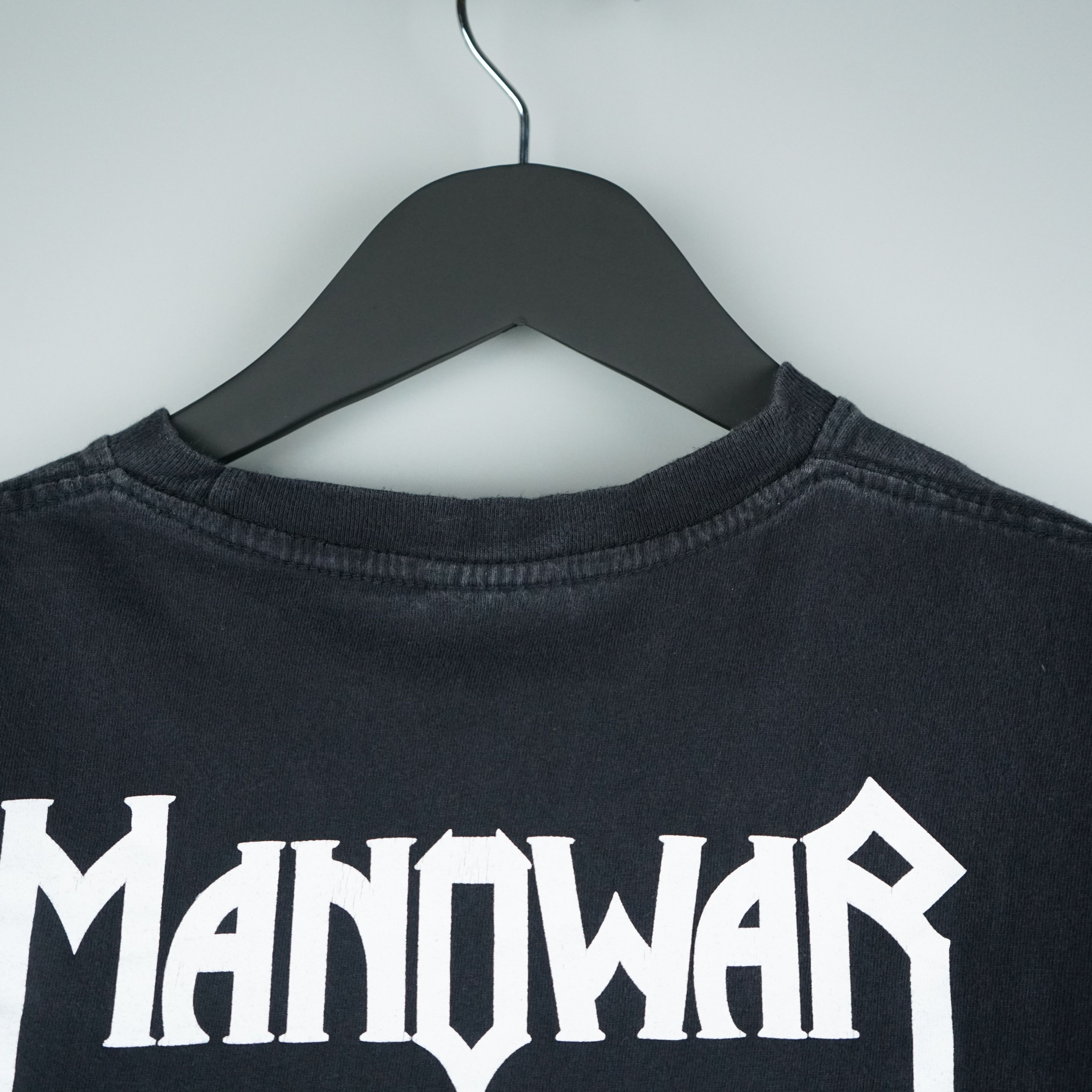 Band Tees × Vintage 1990s Manowar t-shirt Size US M / EU 48-50 / 2 - 8 Thumbnail