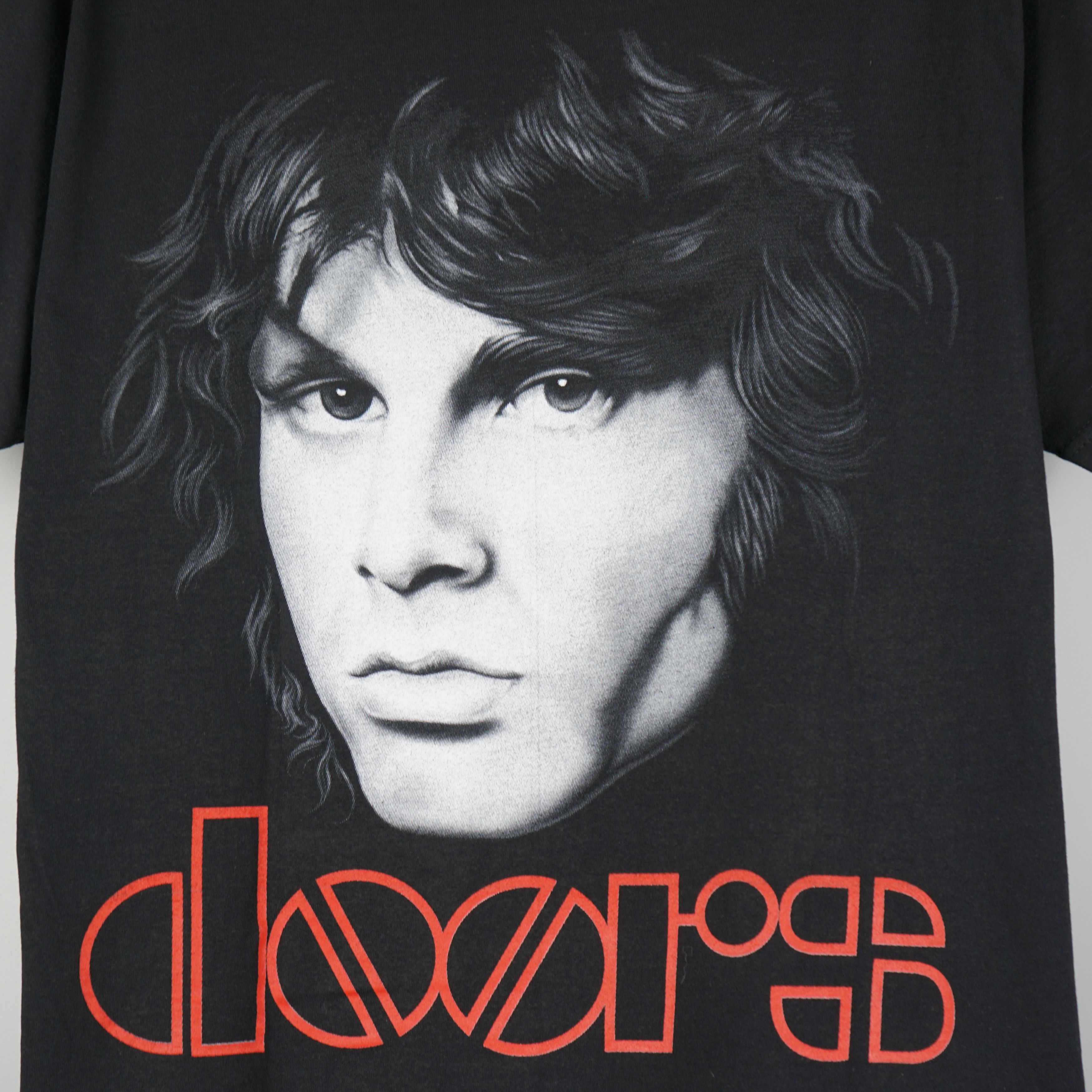 Band Tees × Vintage 1990s The Doors Jim Morrison Fruit Of The Loom t-shirt Size US M / EU 48-50 / 2 - 7 Thumbnail