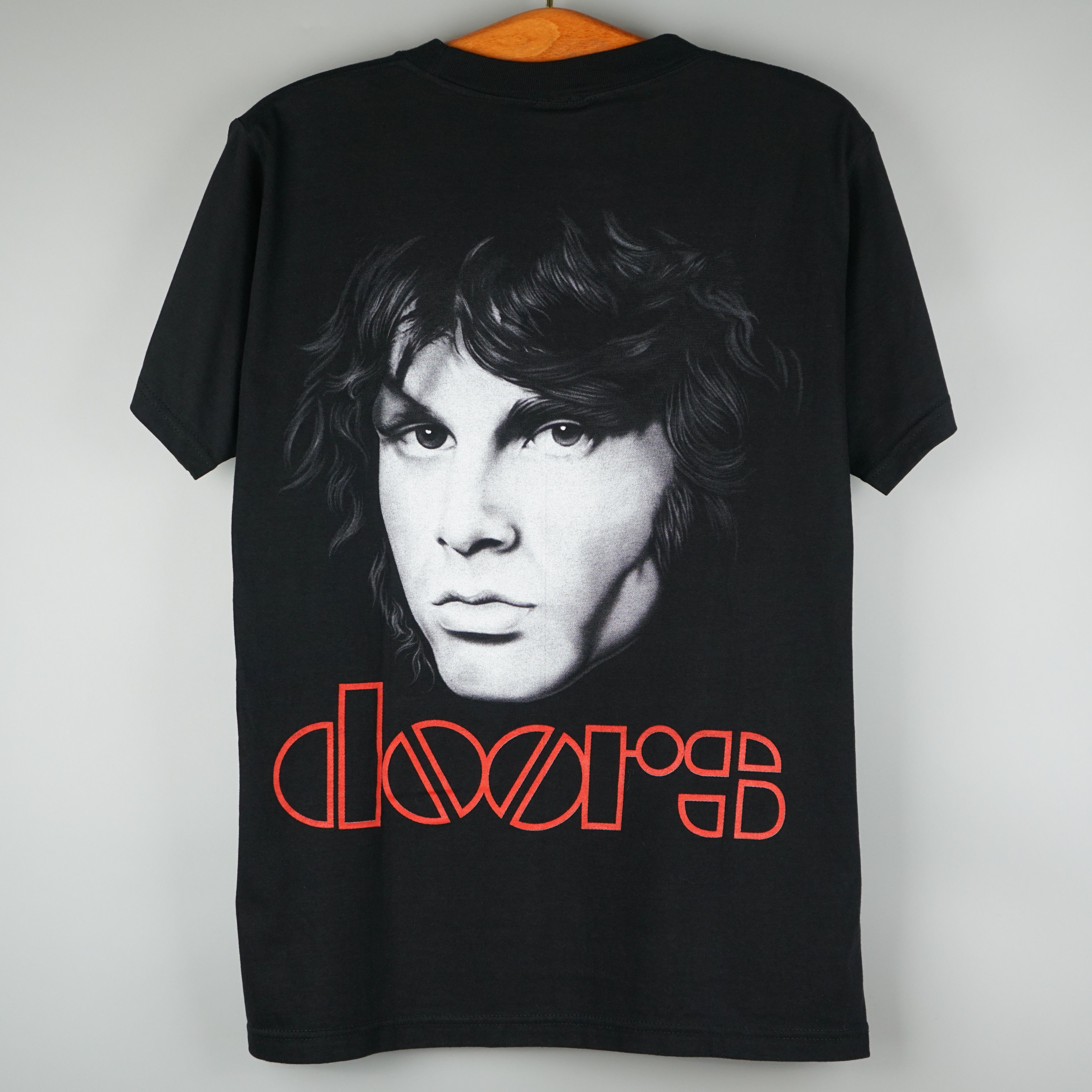 Band Tees × Vintage 1990s The Doors Jim Morrison Fruit Of The Loom t-shirt Size US M / EU 48-50 / 2 - 6 Thumbnail