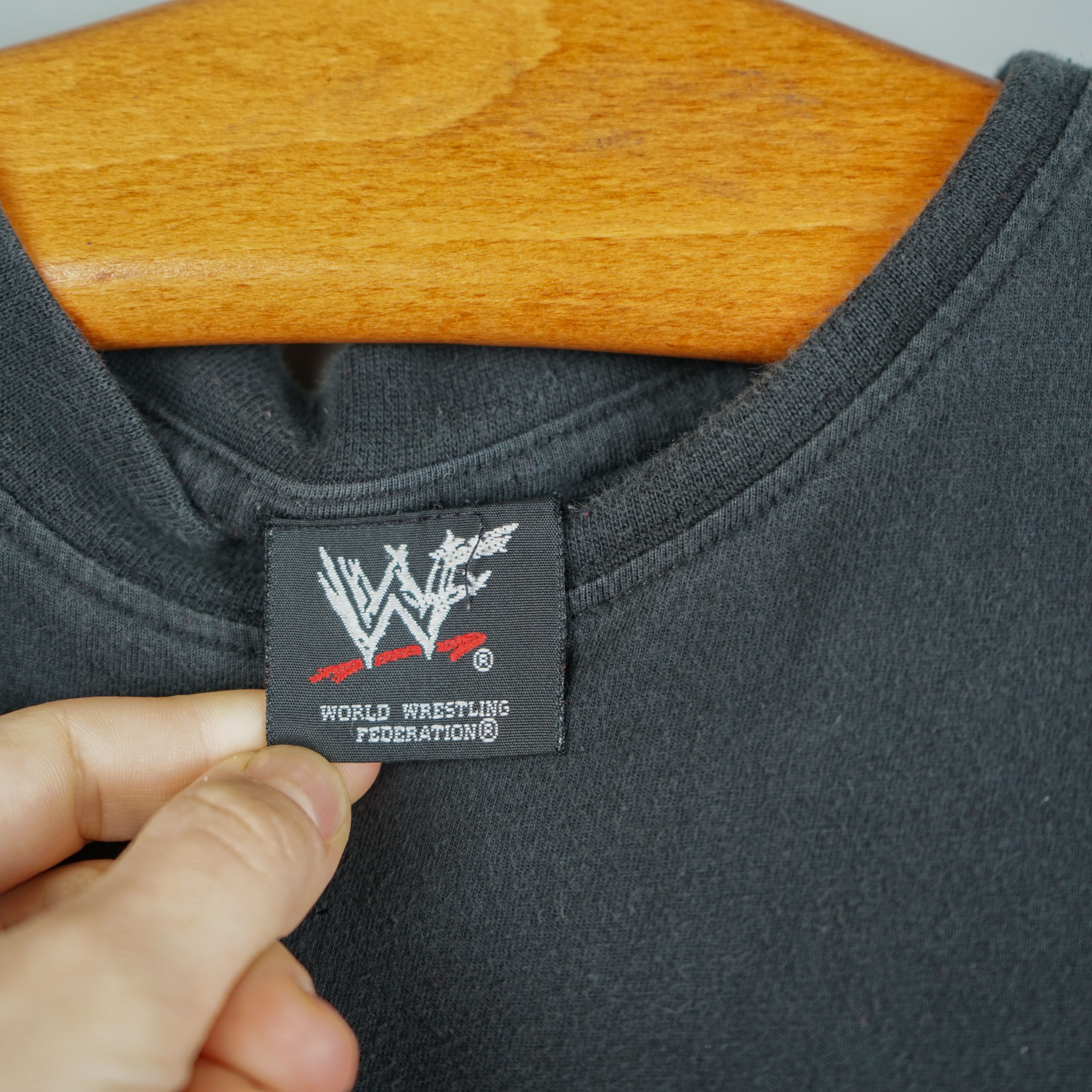 Vintage × WCW/nWo × WWF 2001 WWF The Rock t-shirt Size US M / EU 48-50 / 2 - 5 Thumbnail