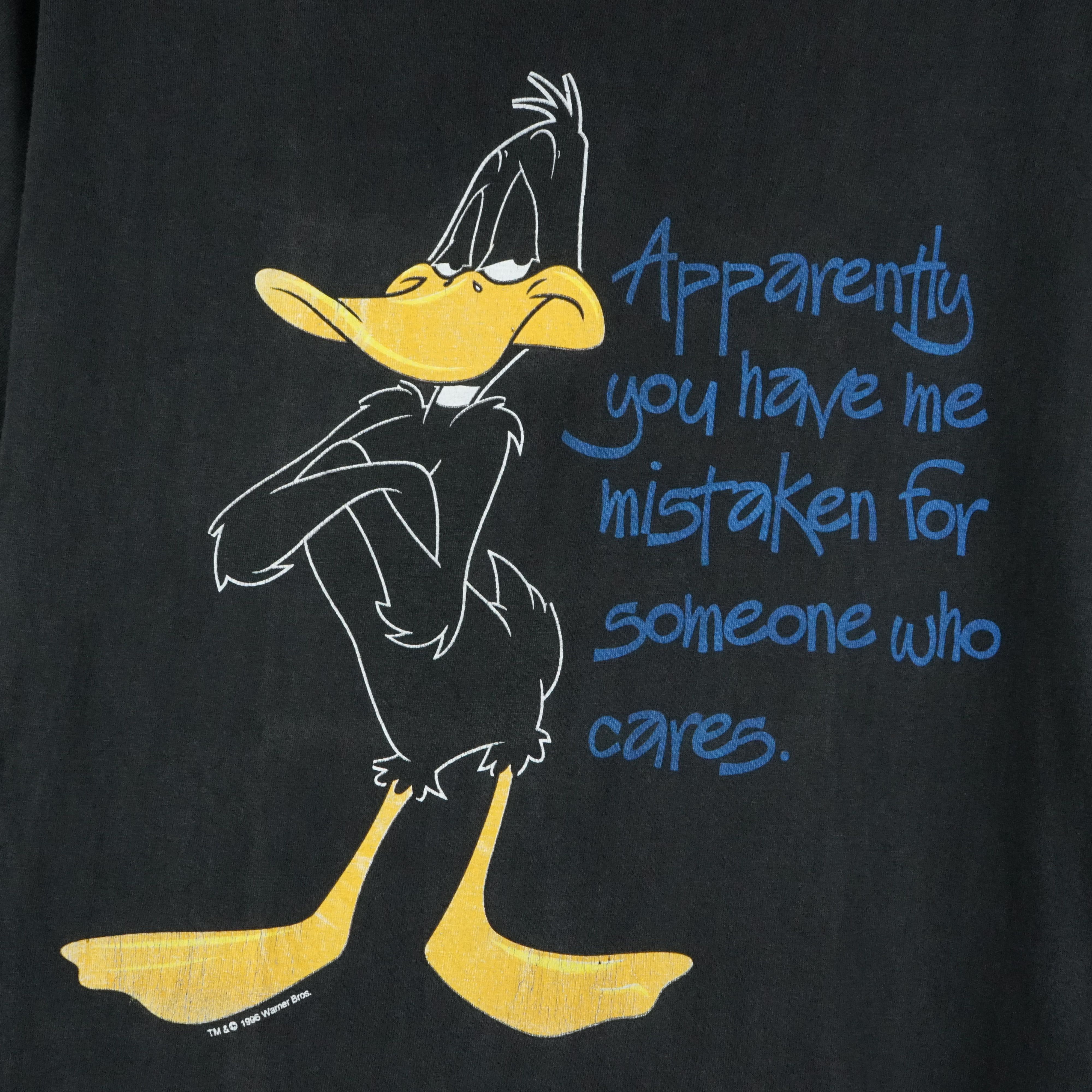 Cartoon Network × Vintage × Warner Bros 1996 Duffy Duck t-shirt Looney Tunes Size US S / EU 44-46 / 1 - 2 Thumbnail